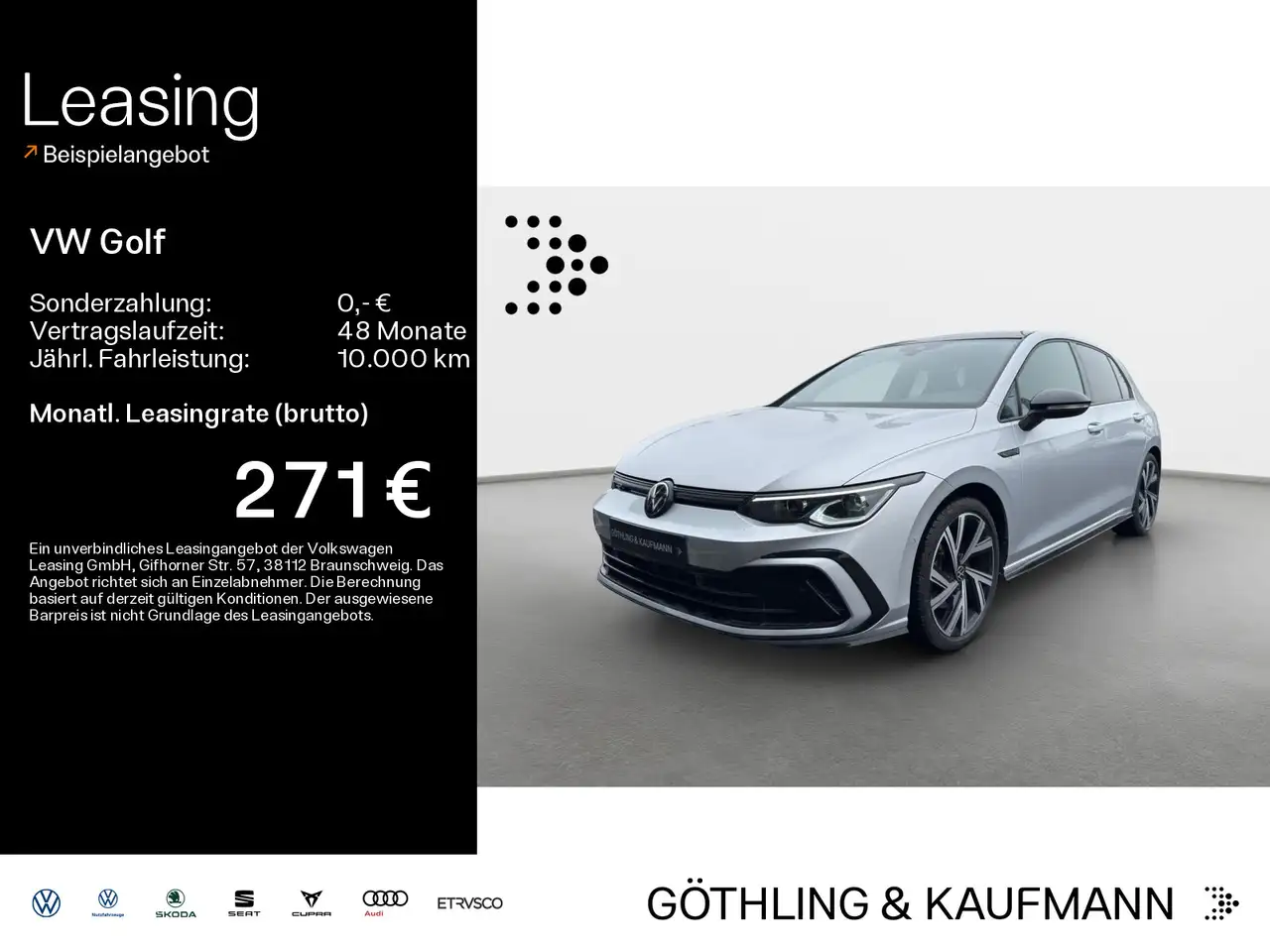 Volkswagen Golf R-Line 2.0 TSI DSG *BLACKSTYLE*NAVI*PANO*LE — Kelkheim