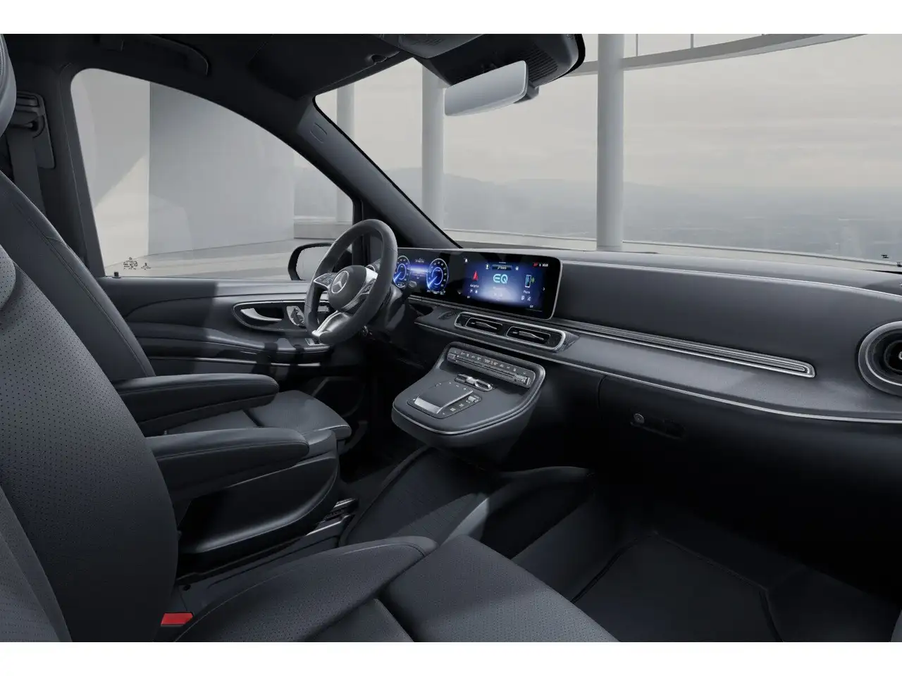 Mercedes-Benz EQV 300 , LANG - 7 S., AIRMATIC, CARPLAY, 360° — معرض صور السيارة 9
