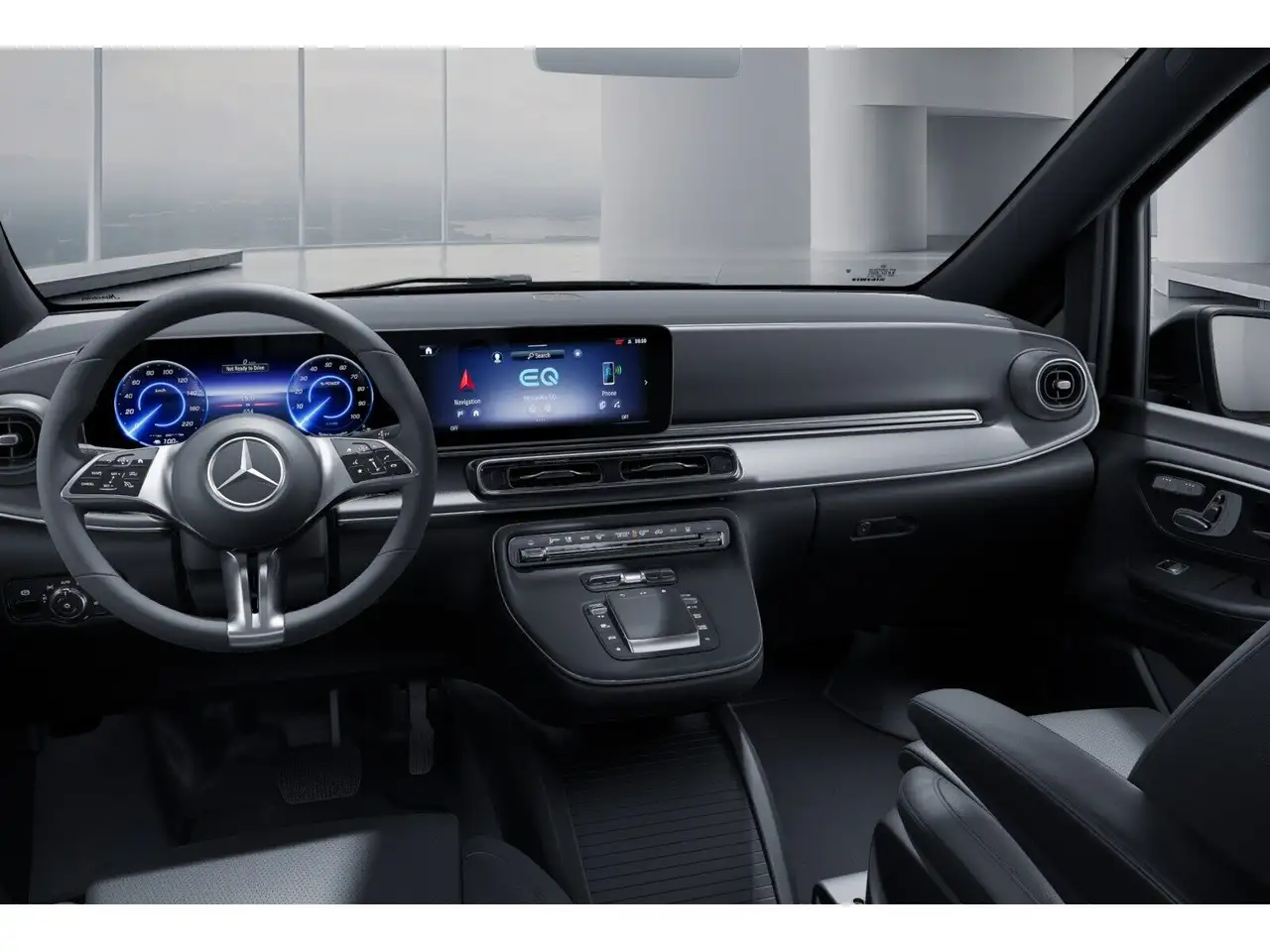 Mercedes-Benz EQV 300 , LANG - 7 S., AIRMATIC, CARPLAY, 360° — معرض صور السيارة 7