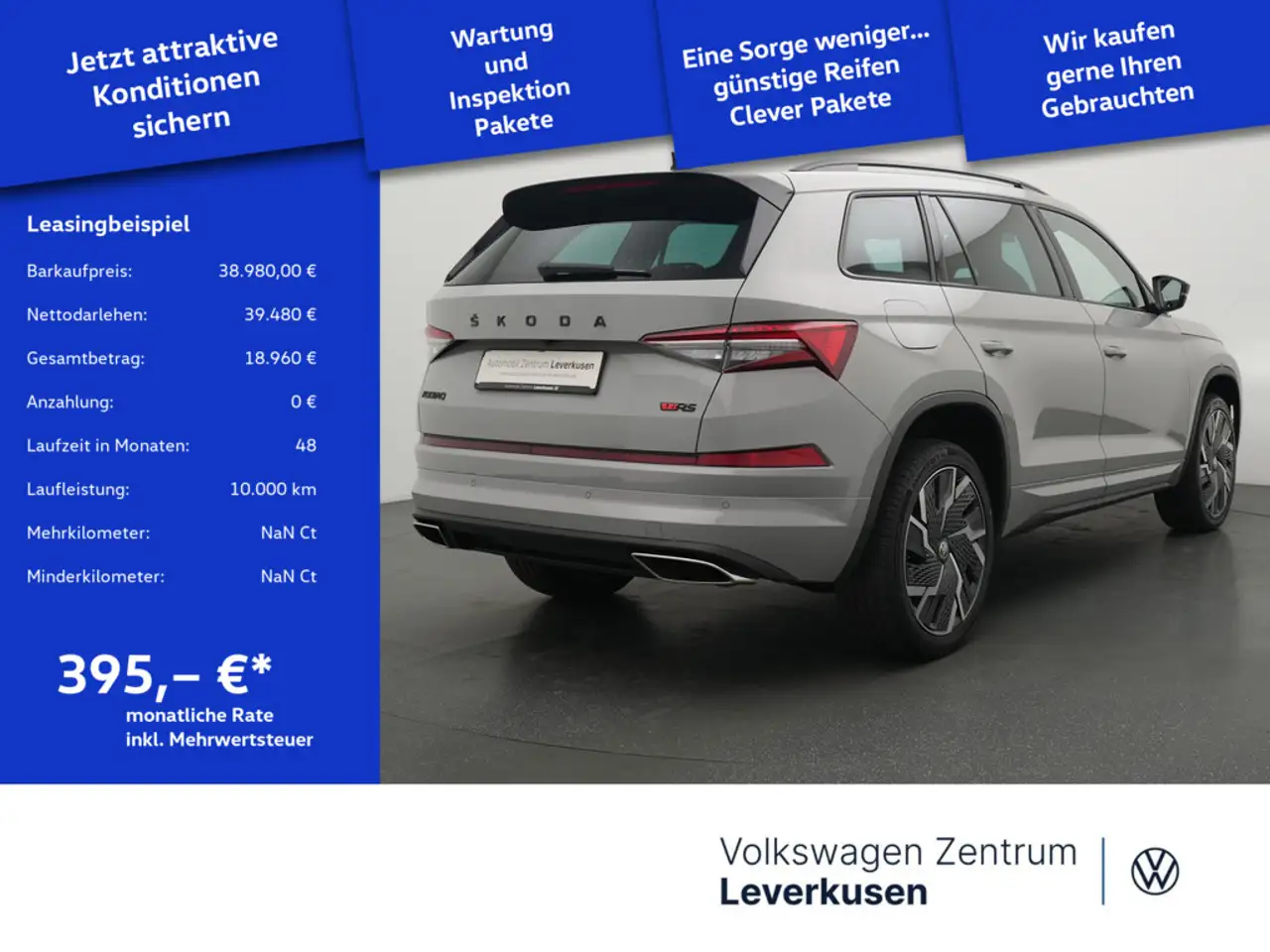 Skoda Kodiaq RS 4x4 DSG MATRIX DCC KAM MEMORY ACC — Vehicle gallery 2
