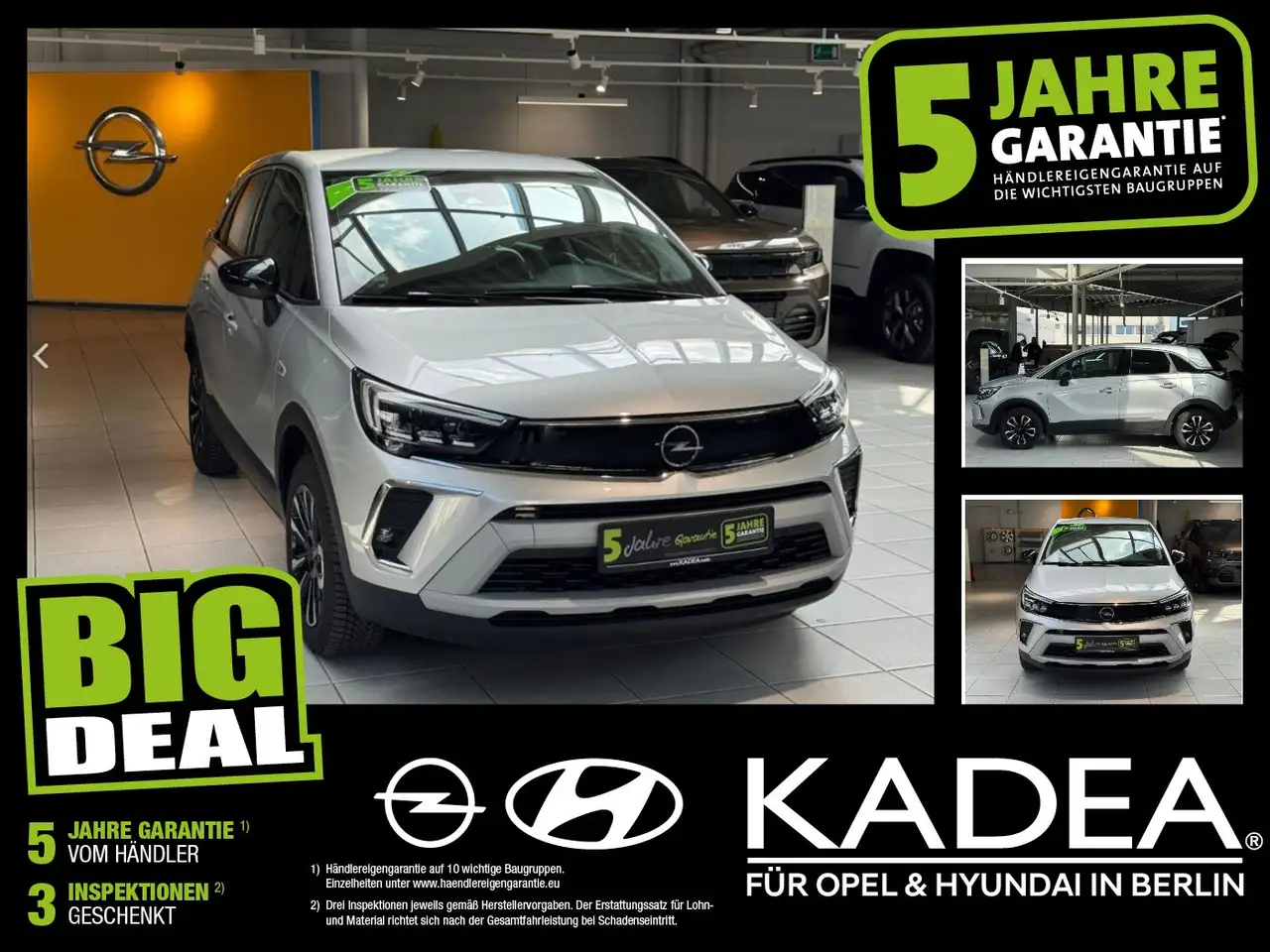 Opel Crossland 1.2 Turbo Elegance Paket LED+Navi+SHZ — Berlin