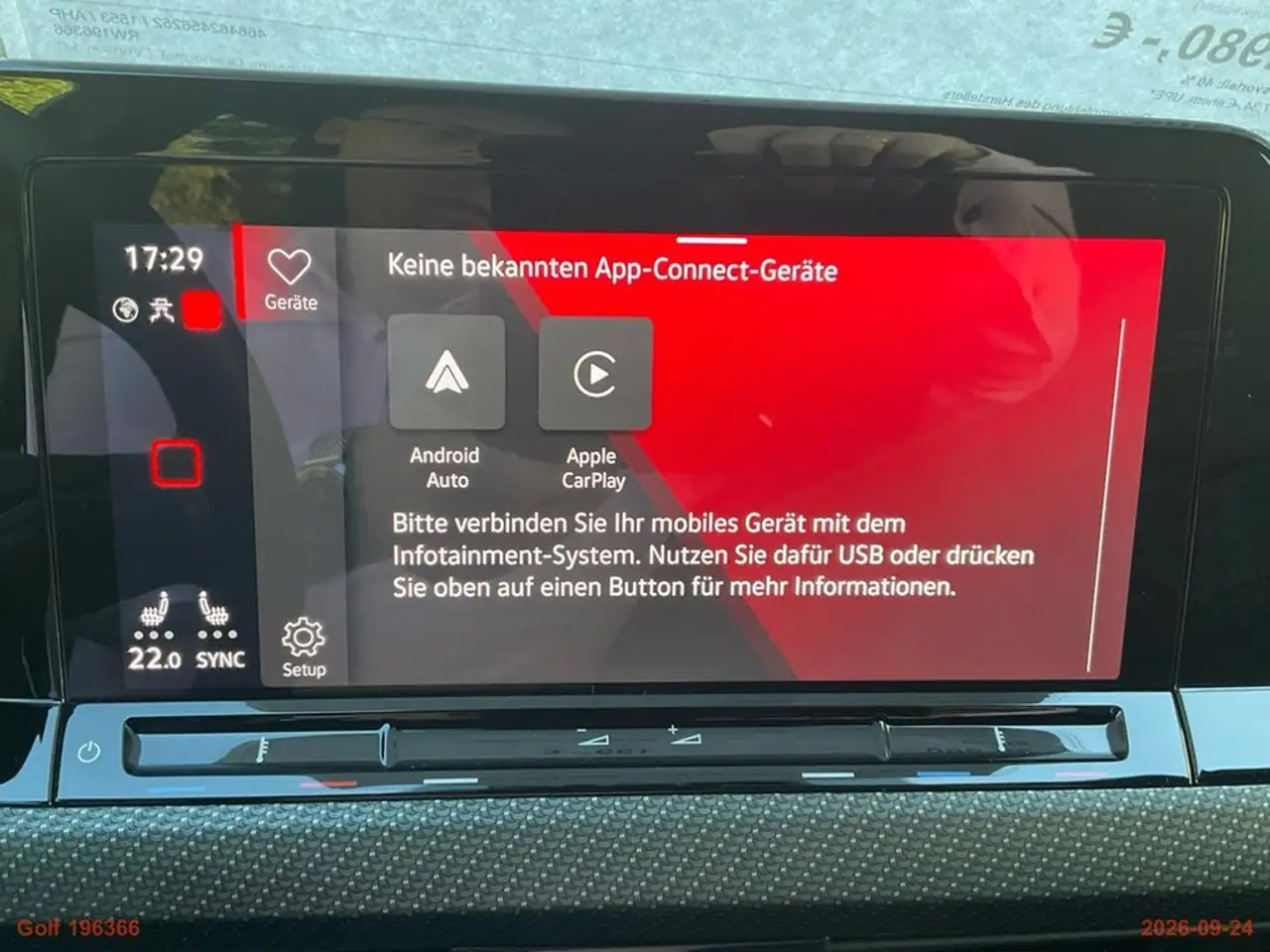 Volkswagen Golf 1.5 eTSI DSG R-Line Black Style AHK, RFK, H/K, ... — Vehicle gallery 9