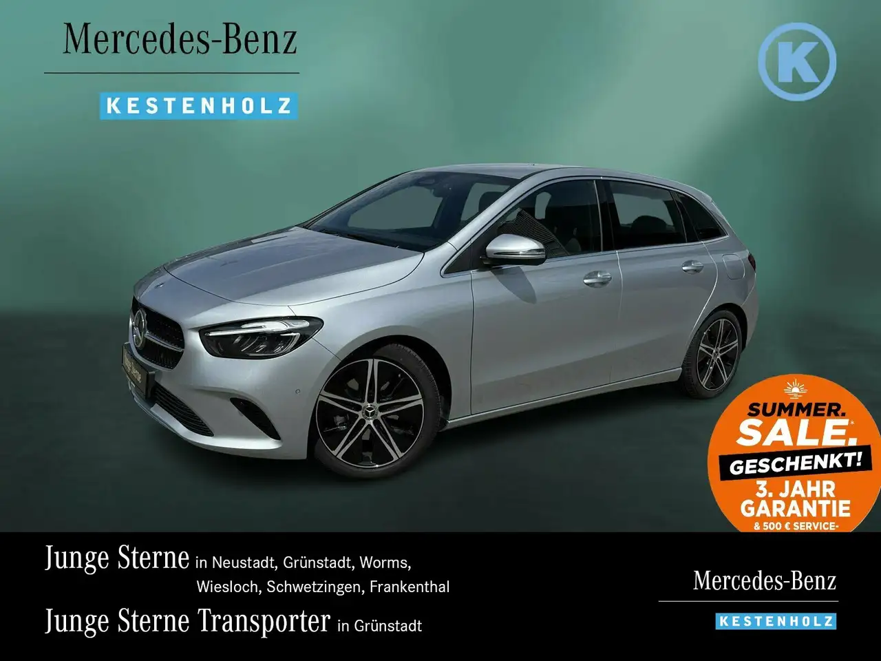 Mercedes-Benz B 200 B 200 PROGRESSIVE+VOR-DISTRO+KAM+KEYL+EASYP+MEMO — Neustadt