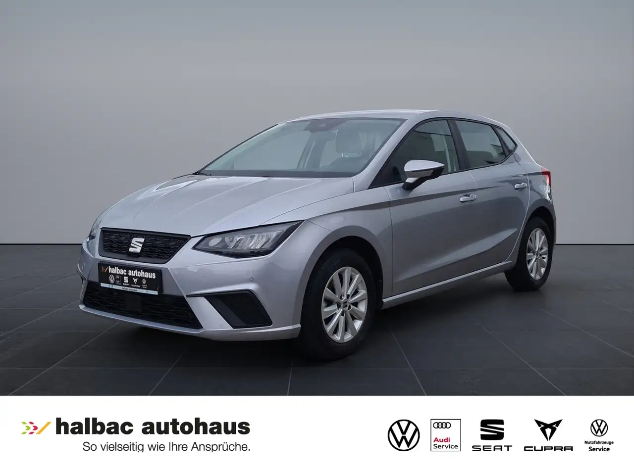 SEAT Ibiza 1.0 TSI Style+SHZ+CLIAMTR+LED+PDC+FULLLINK+LMFELG — Halberstadt