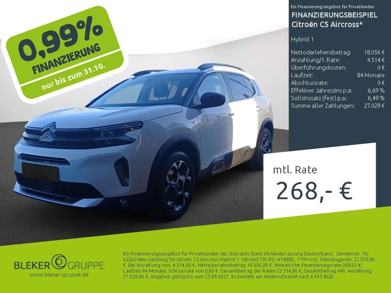 Citroen C5 Aircross Hybrid 1 — Dülmen