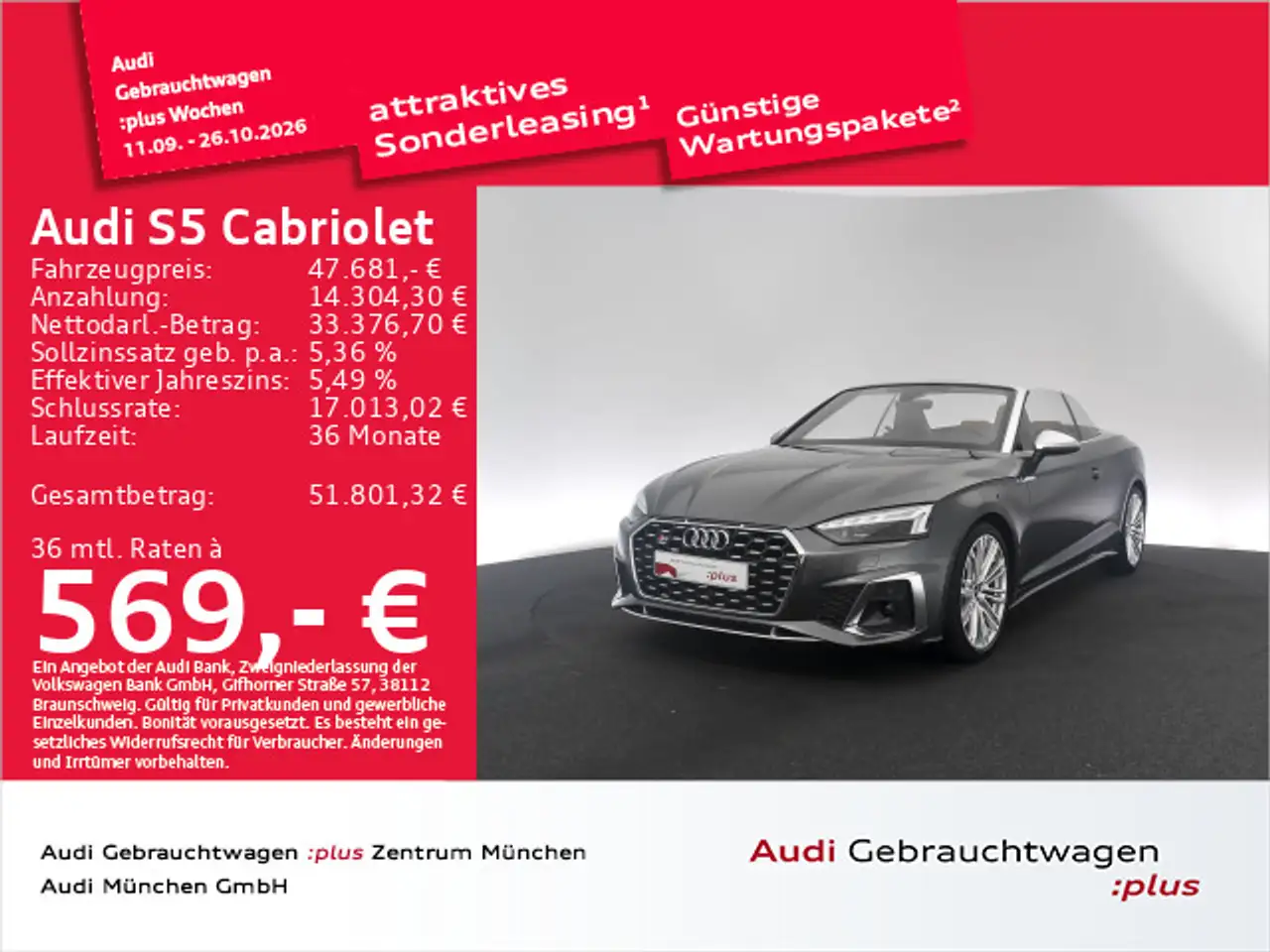Audi S5 TFSI qu. Massage — Eching