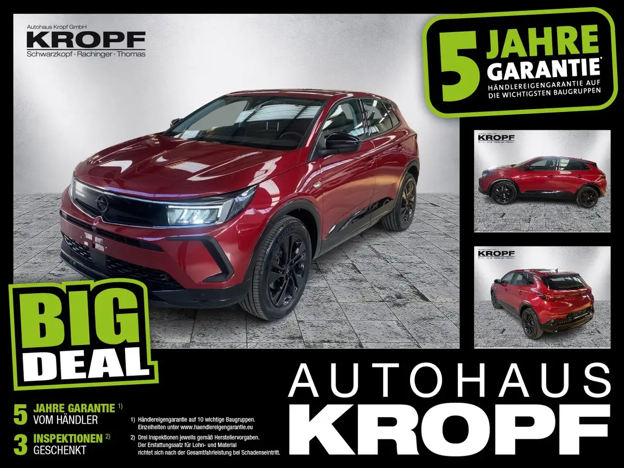 Opel Grandland 1.2 Turbo GS Line ACC+Navi+SHZ+Kam. — Roth