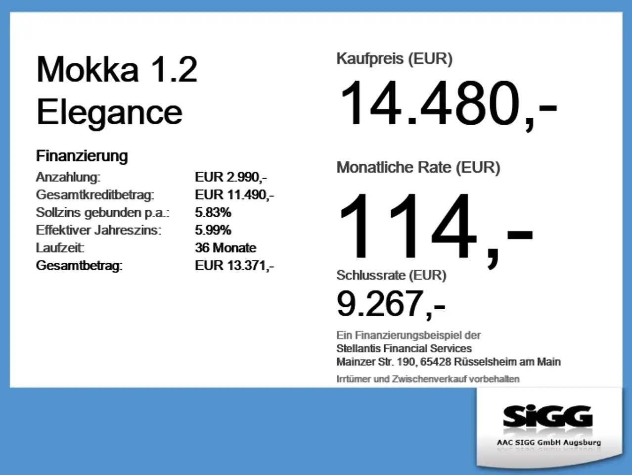 Opel Mokka 1.2 Elegance AppleCarplay/AndroidAuto — Vehicle gallery 6