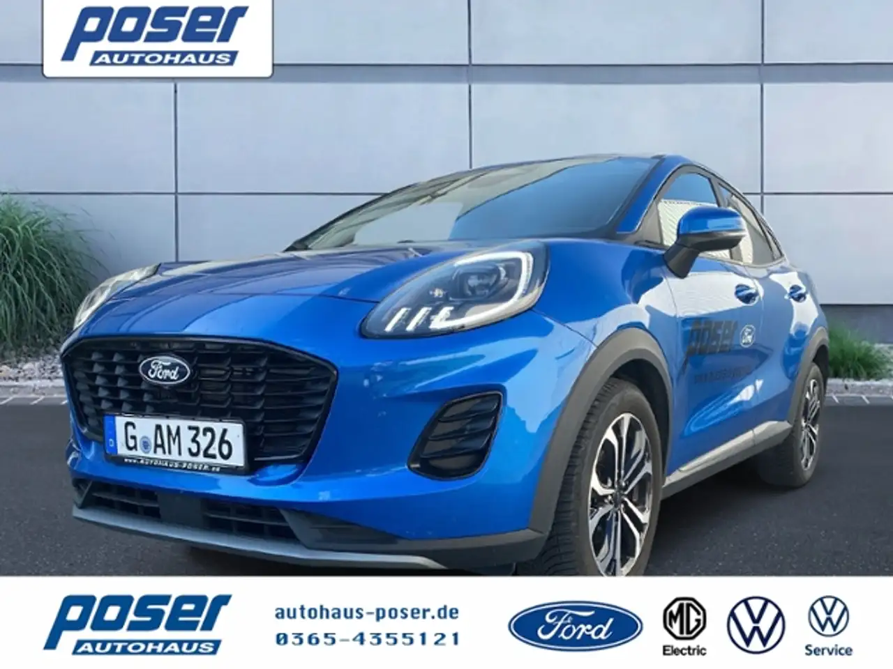 Ford Puma Titanium KLIMA LED NAVI ALU — Gera