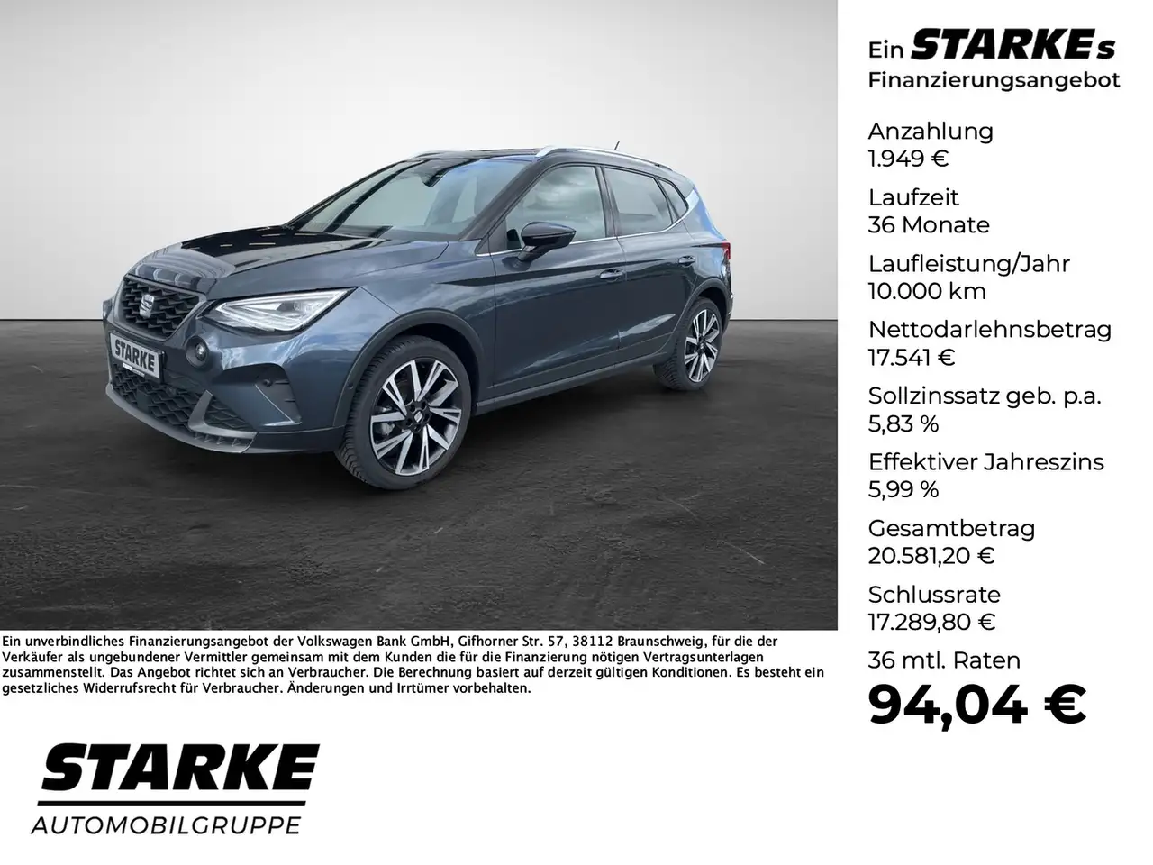 SEAT Arona FR 1.0 TSI 6-Gang — Vechta