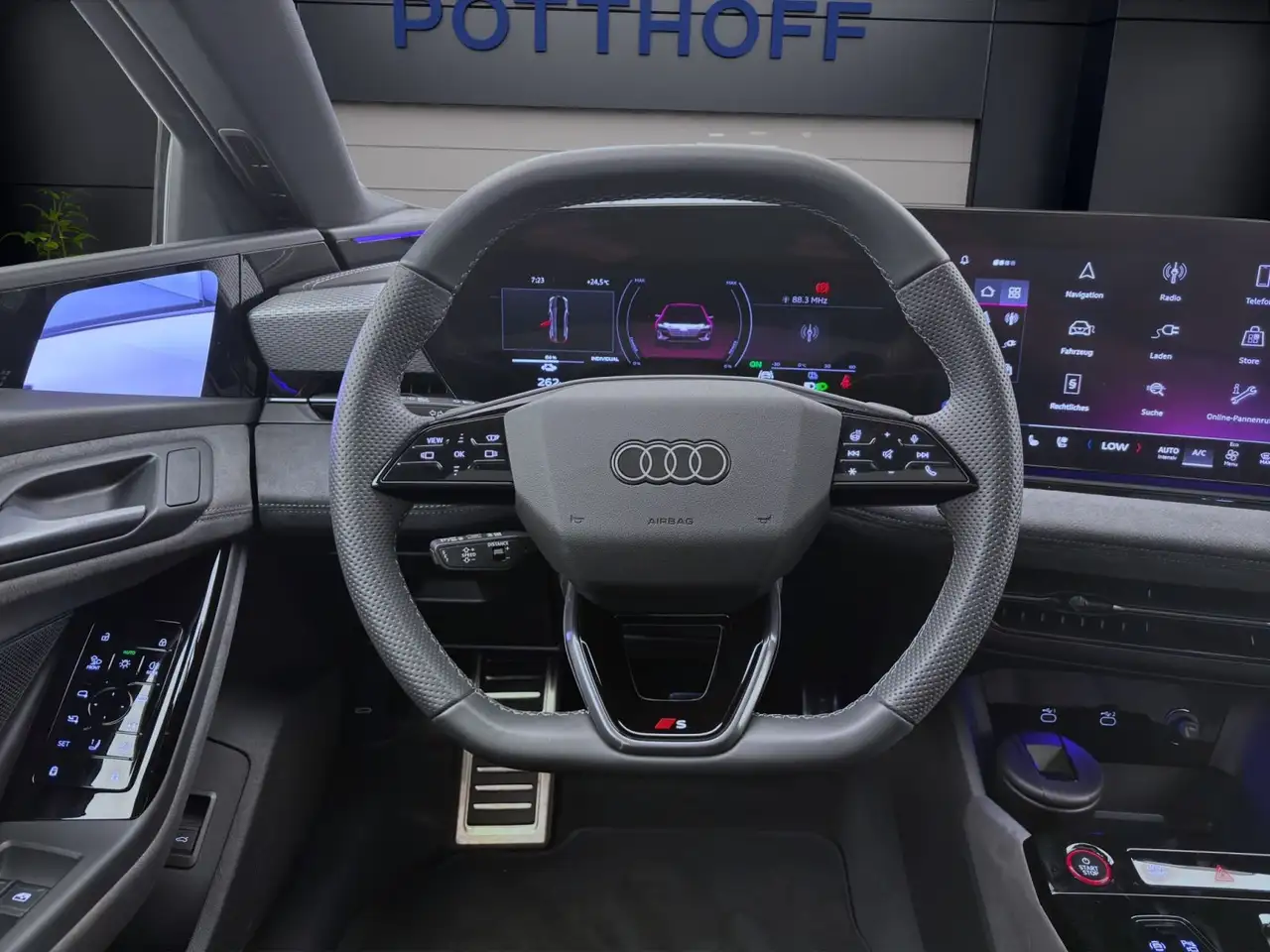 Audi S6 e-tron S6 Avant e-tron Q EDITION ONE BEIGE B&O MATRIX P — معرض صور السيارة 12