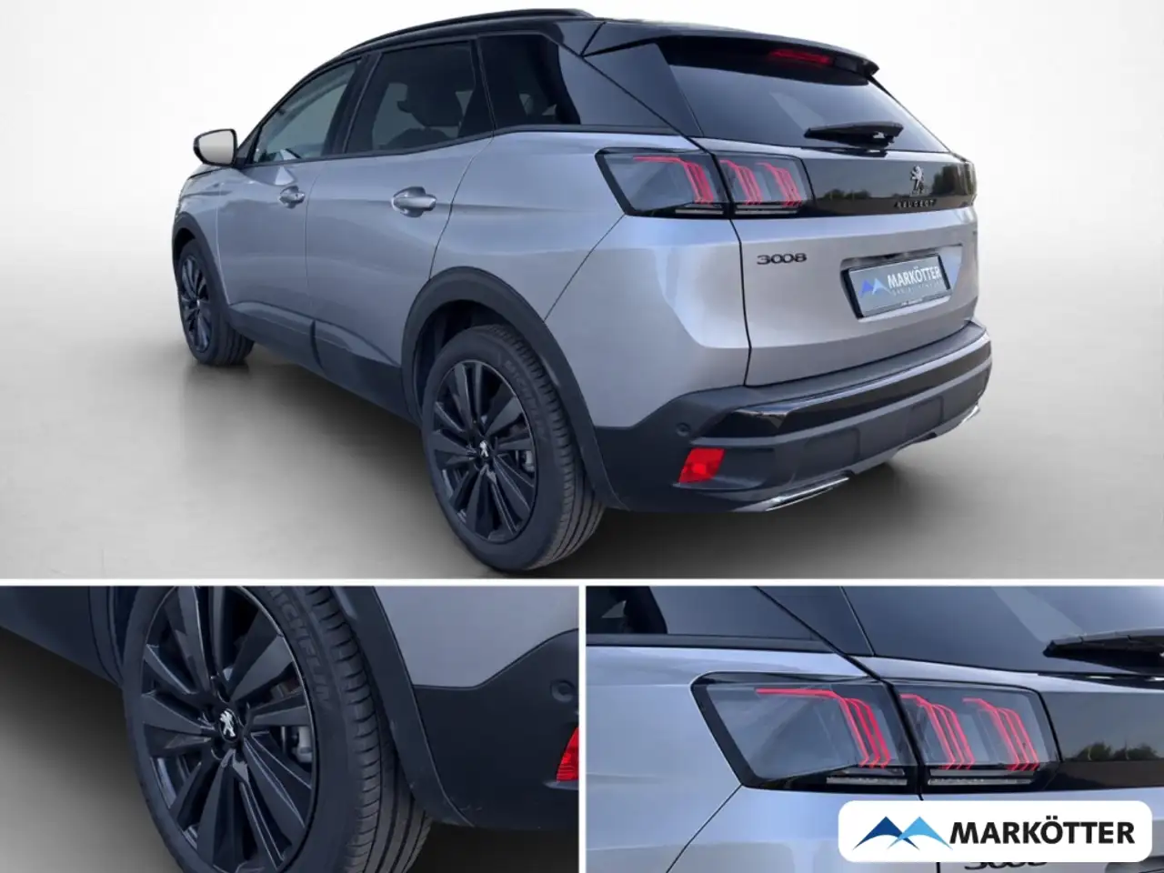 Peugeot 3008 Hybrid 136 GT*AUT.*PANO*SITZHZG.*LED*TEILLEDER*KAM — Galería del vehículo 5