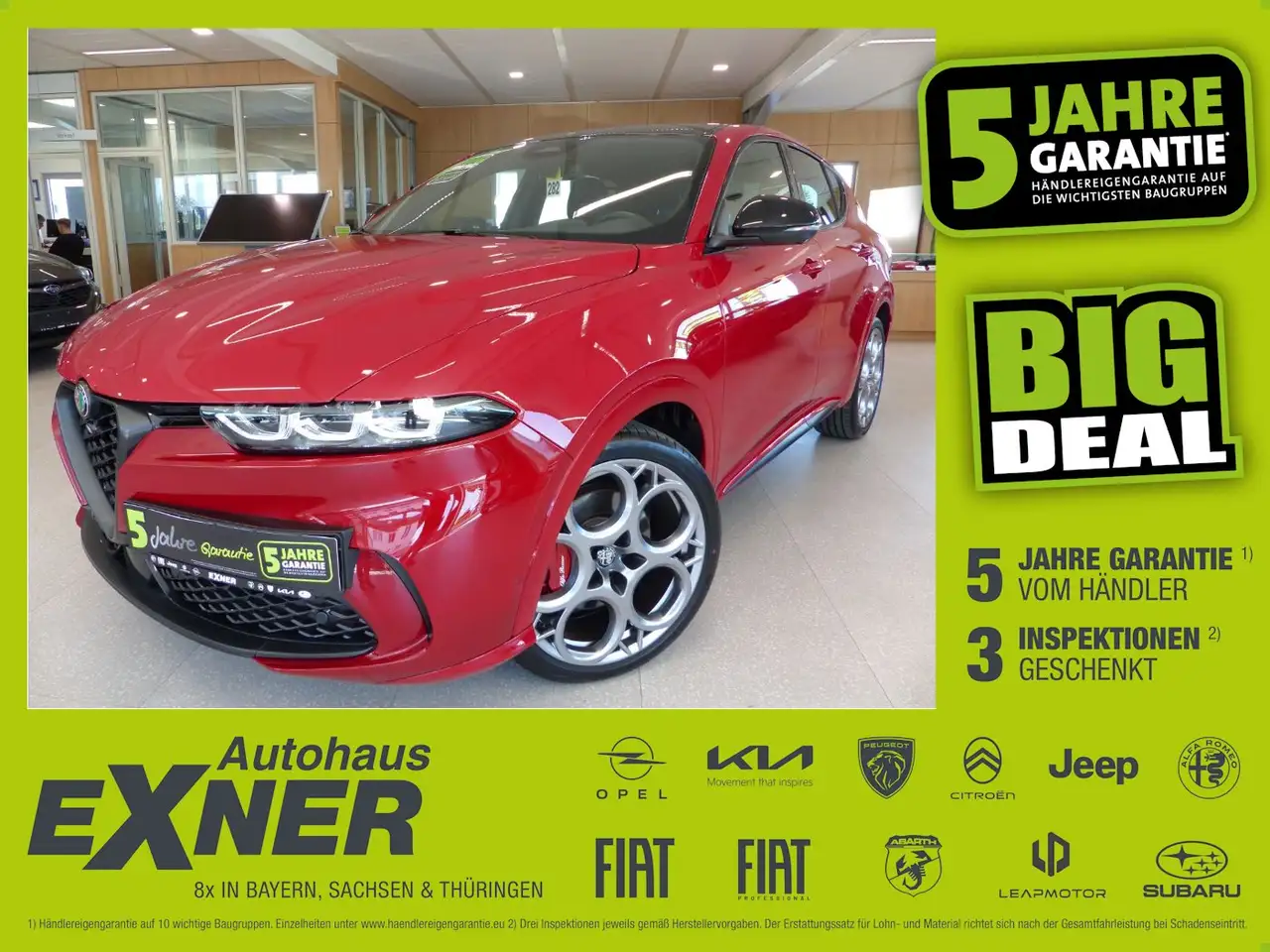 Alfa Romeo Tonale 1.5 Mild Hybrid TRIBUTO ITALIANO ACC+LED — Hof