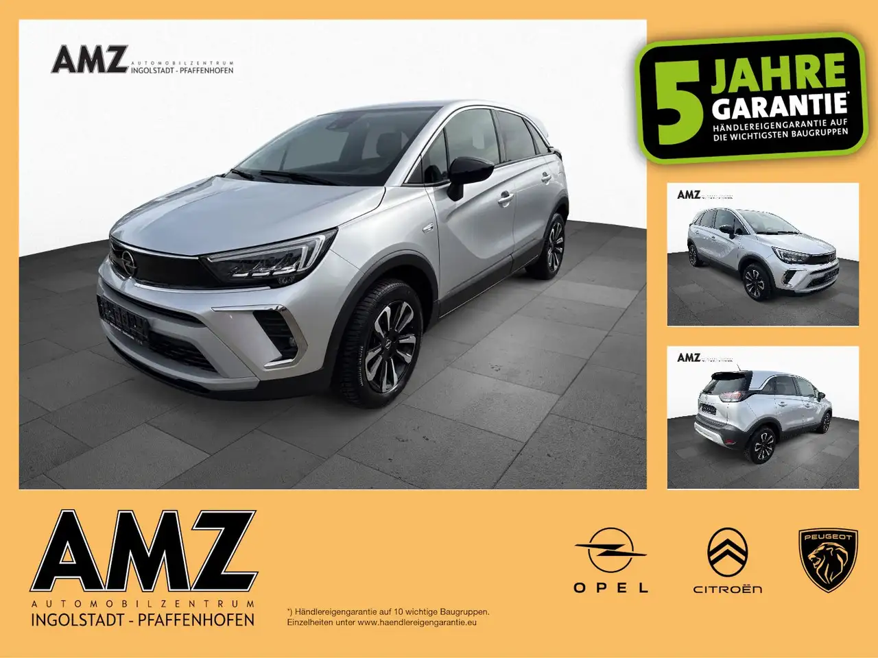 Opel Crossland Auto. Elegance LED+Navi+2xKlima+Kamera — Ingolstadt