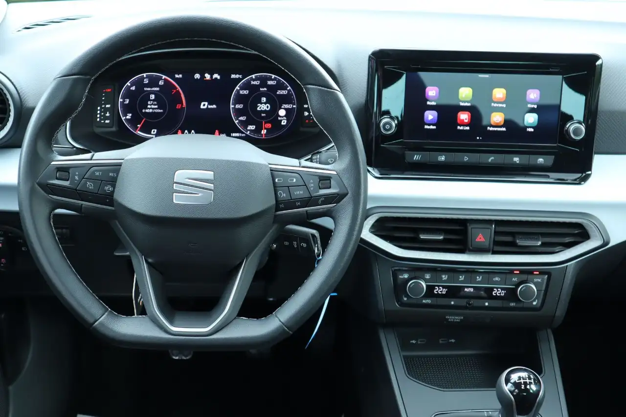 SEAT Ibiza Style 1.0 TSI /KAMERA/SHZ/CARPLAY/TEMP/LED — معرض صور السيارة 17