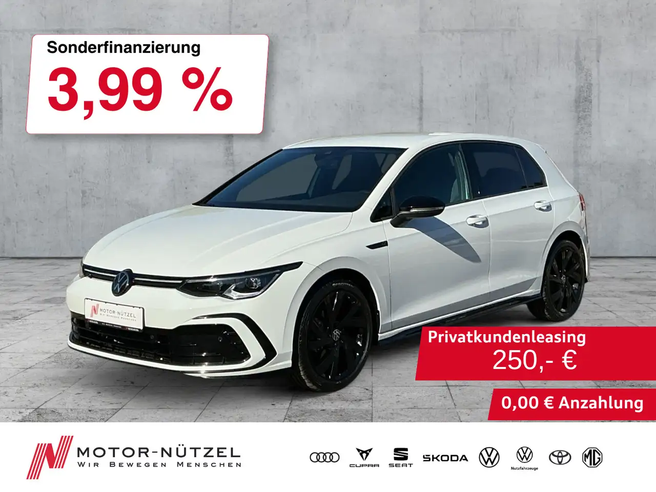 Volkswagen Golf VIII 1.5 eTSI DSG R-LINE MATRIX+HARMAN+AHK — Scheßlitz