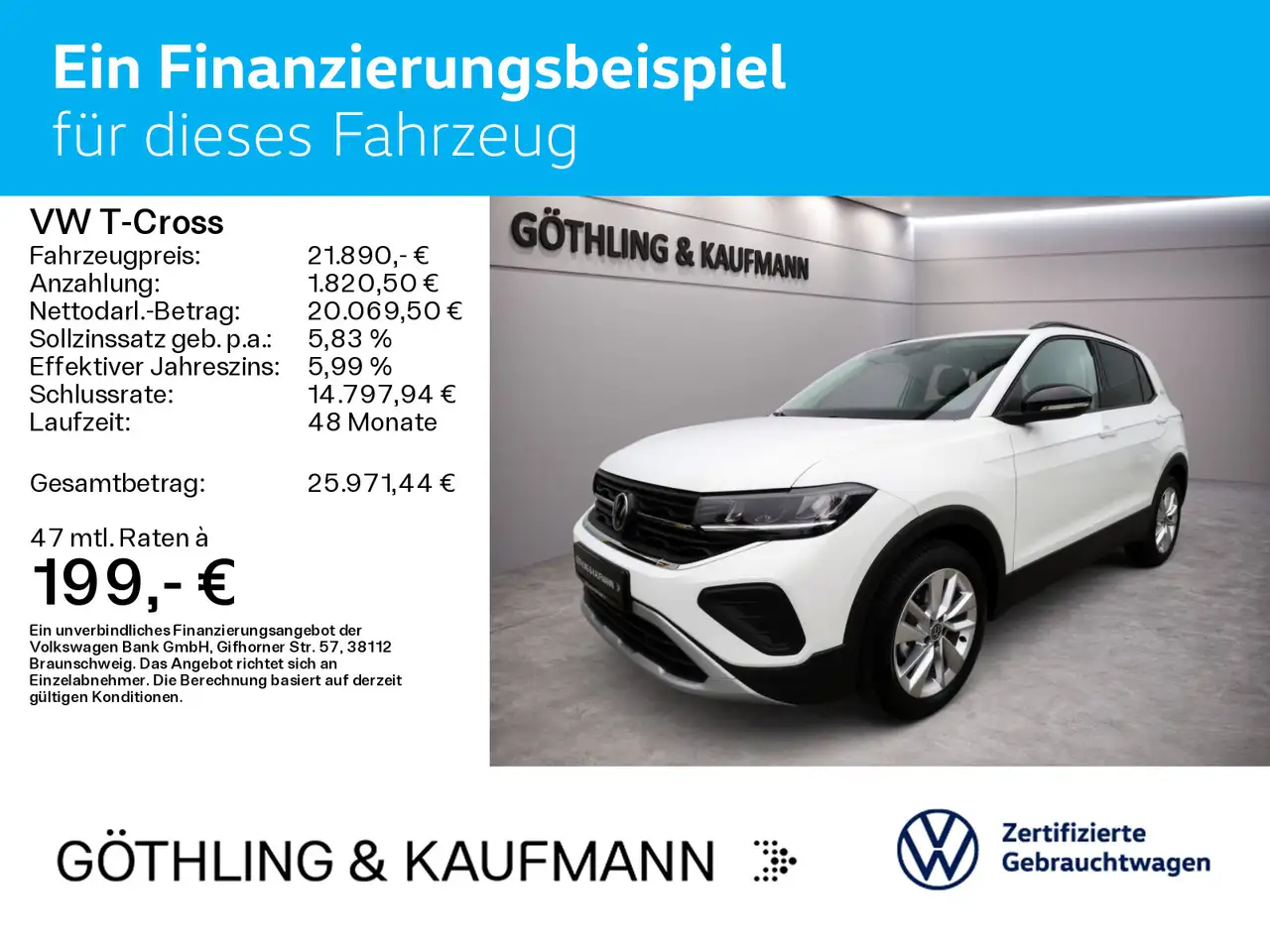 Volkswagen T-Cross Life 1.0 TSI DSG*NAVI*KAM*SHZ*APP*17ZOLL — Galería del vehículo 2