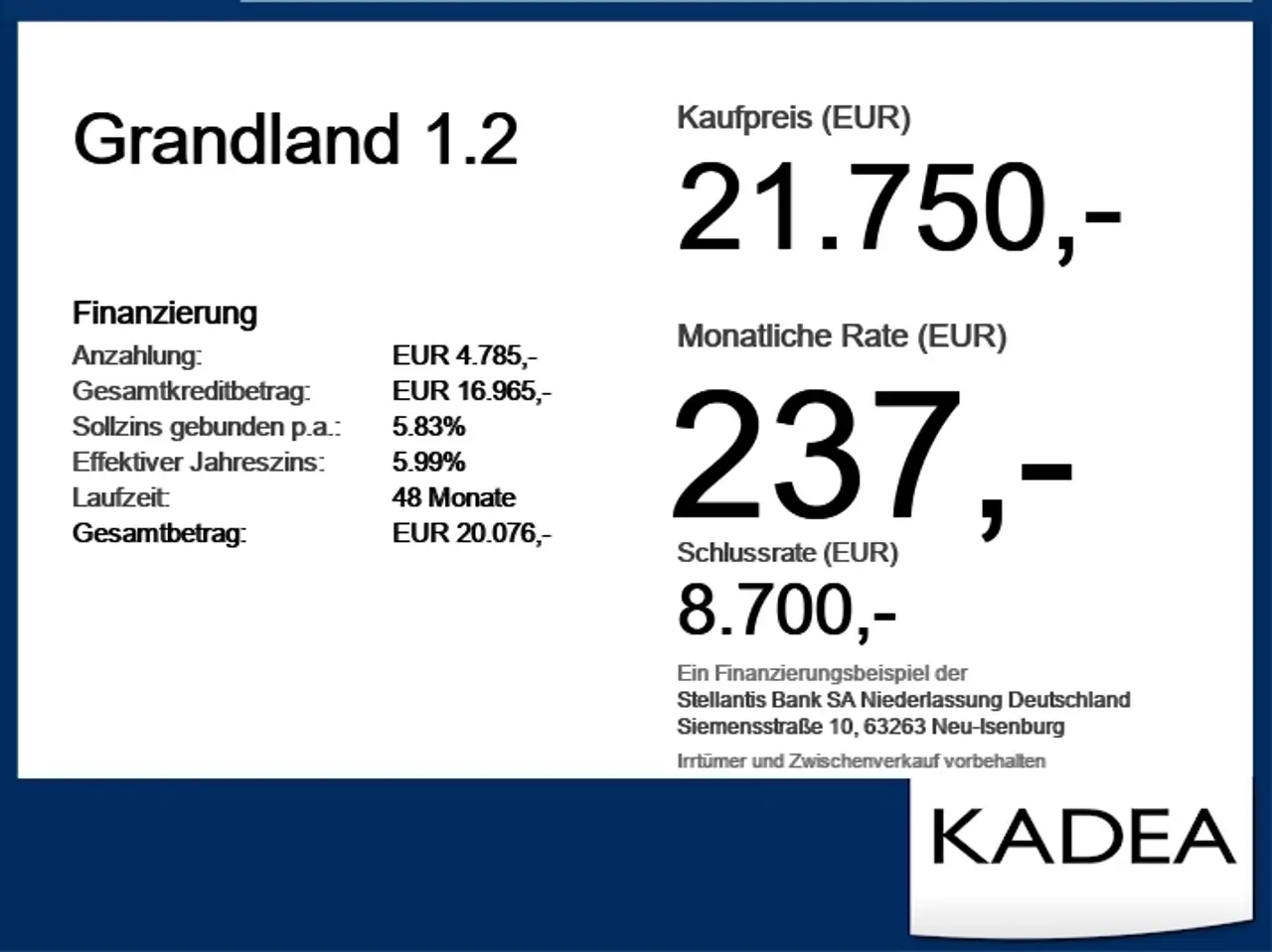 Opel Grandland 1.2 180°Kamera,PDC,Lenk+Sitzhzg,CarPlay — Vehicle gallery 2