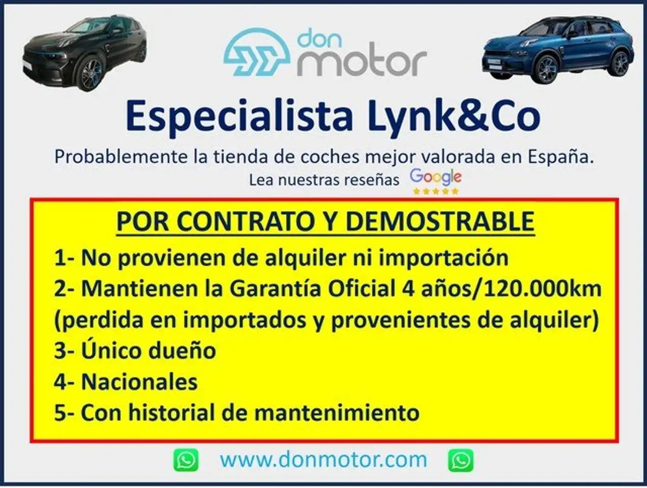 Lynk & Co 01 1.5T PHEV — Zaratán, Valladolid