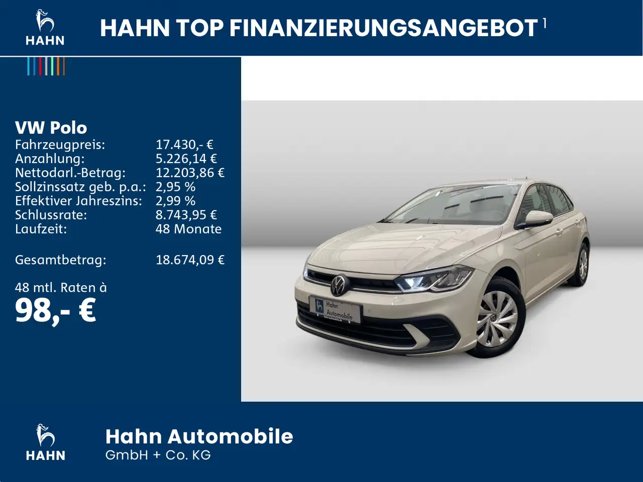 Volkswagen Polo 1.0Life LED Einparkhilfe Klima App-Connect — Galerie du véhicule 2