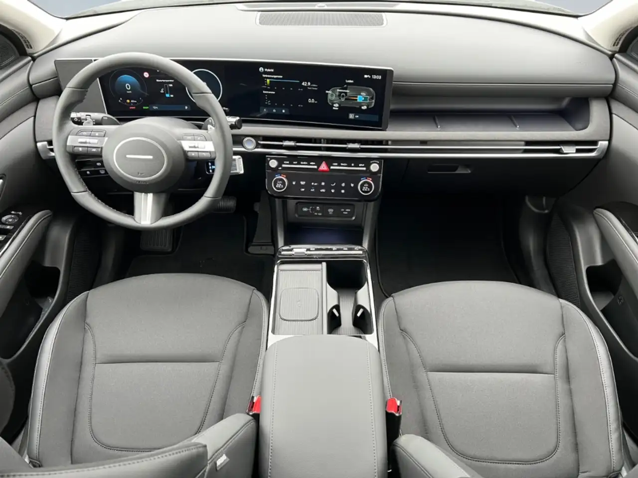 Hyundai TUCSON Trend 1.6 T-GDi Navi LED ACC El. Heckklappe Apple — معرض صور السيارة 10