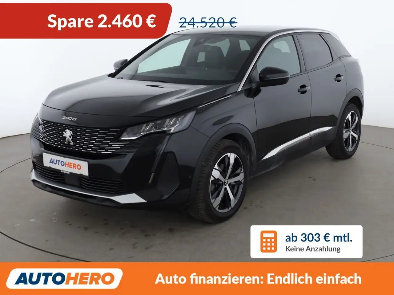 Peugeot 3008 1.2 Mild-Hybrid 136 Allure Pack Aut.*NAV*ACC*CAM* — Stuttgart