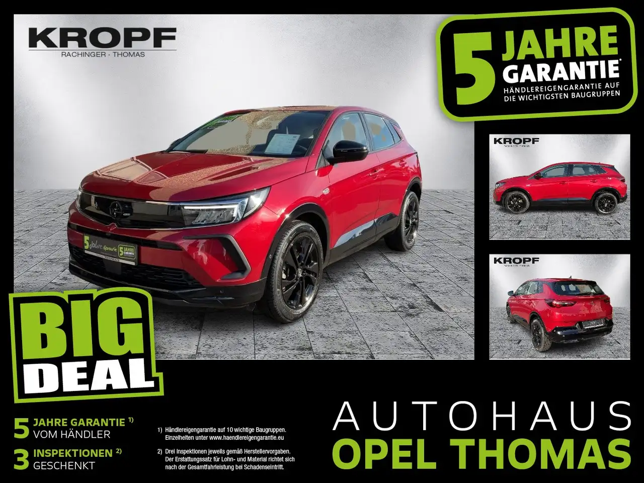 Opel Grandland 1.2 Turbo GS Line LED+SHZ+2xKlima+LM — Fürth