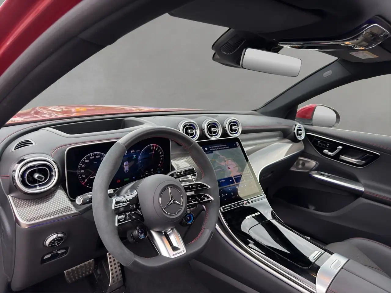 Mercedes-Benz GLC 63 AMG SE Coupé Perf.Sitze DISTRO Premi+ Sitzklima — معرض صور السيارة 10