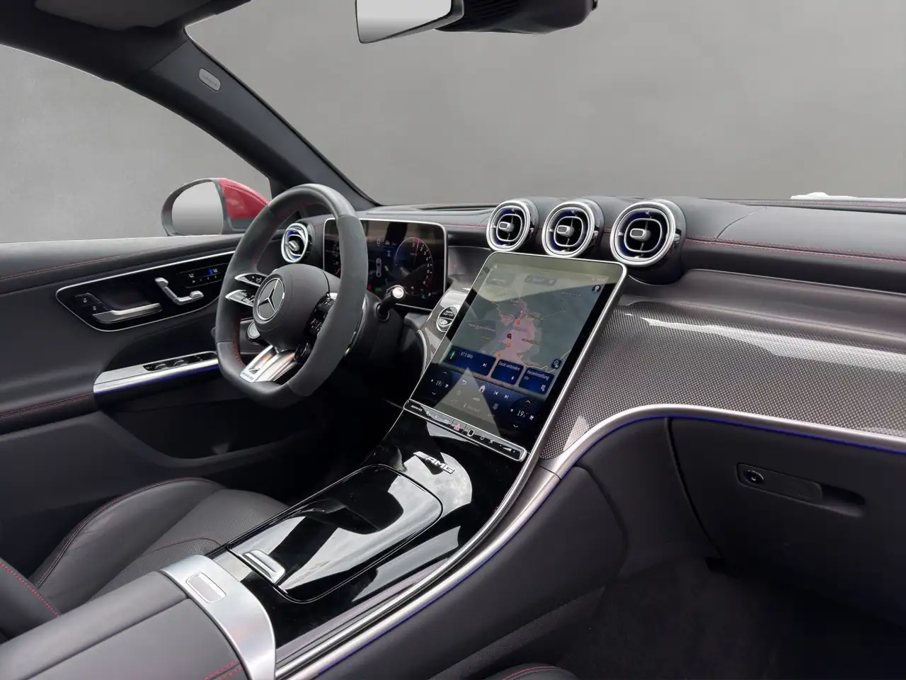 Mercedes-Benz GLC 63 AMG SE Coupé Perf.Sitze DISTRO Premi+ Sitzklima — معرض صور السيارة 12