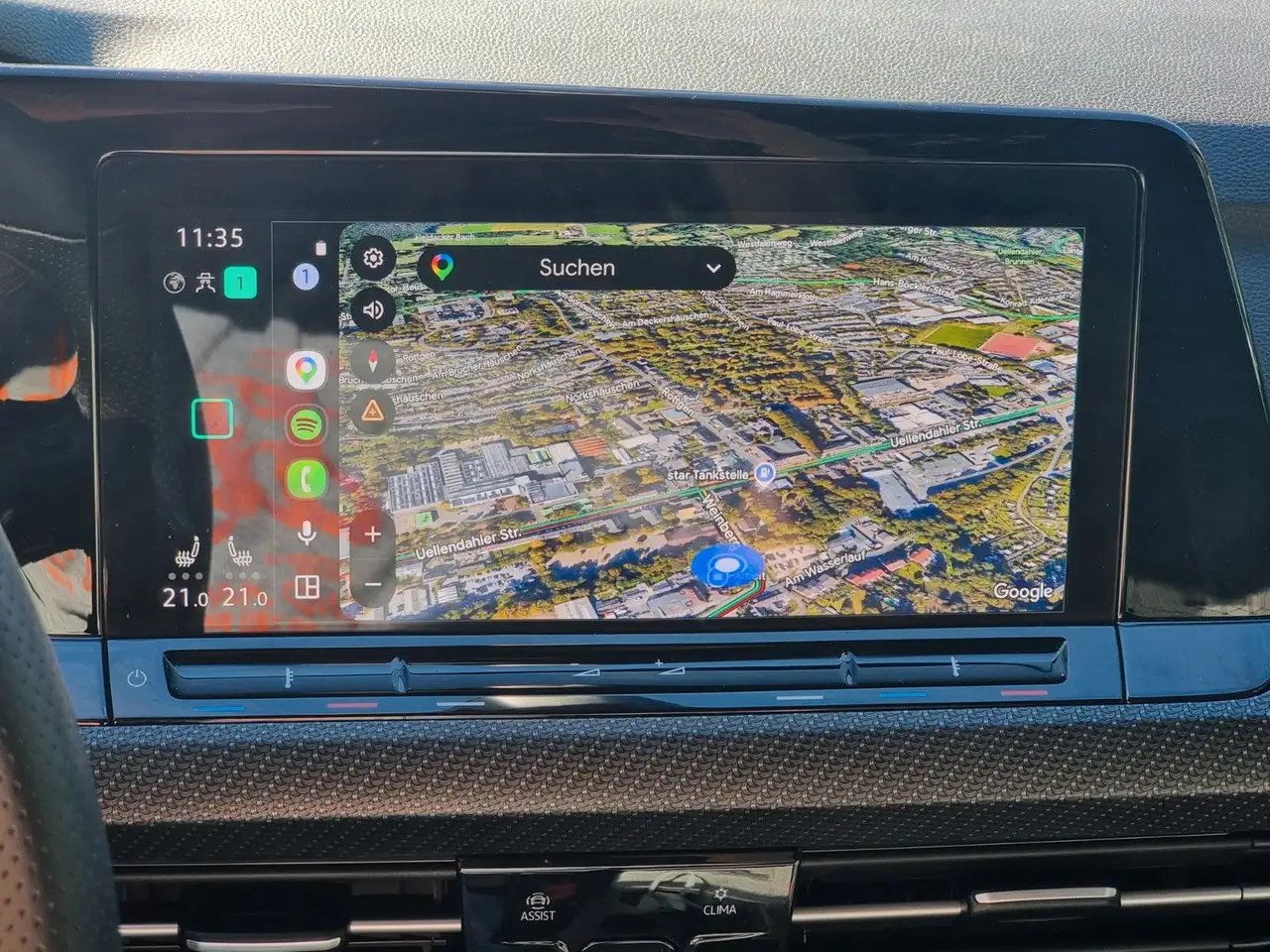 Volkswagen Golf 1.5 eTSI 2x R-Line/ DSG/ LED/ VIRTUAL/*NAVI — معرض صور السيارة 16