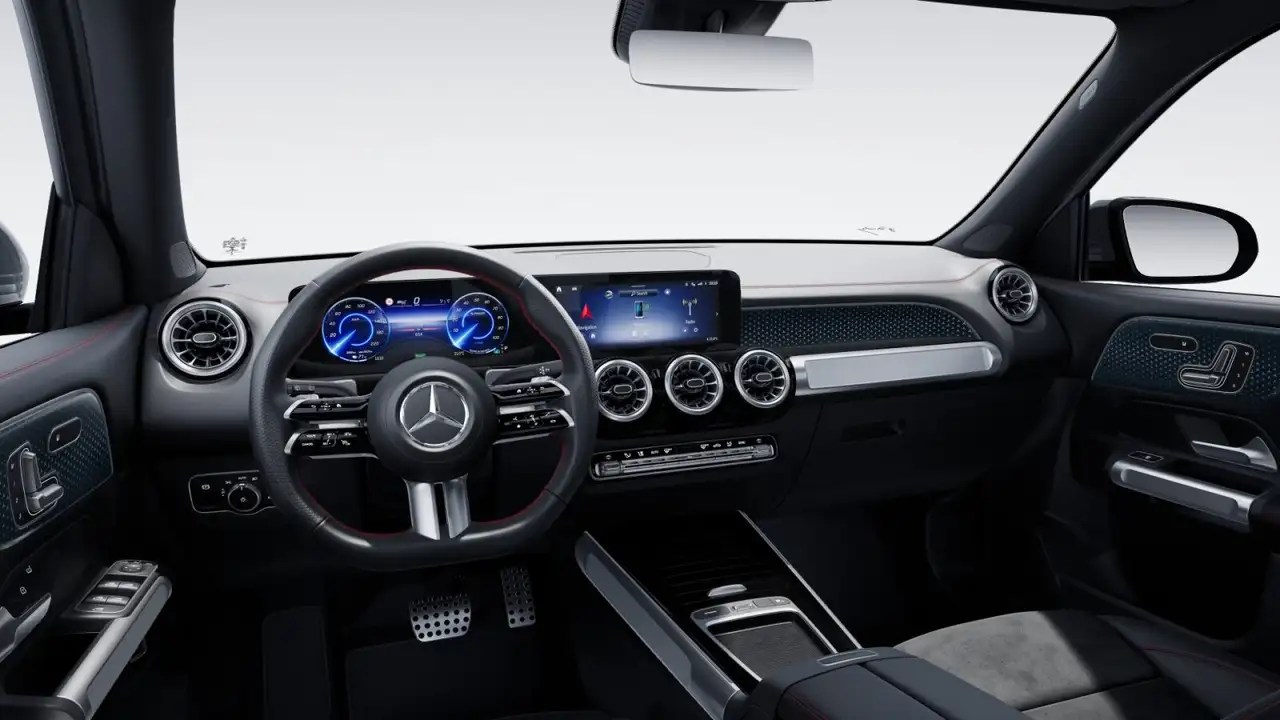 Mercedes-Benz EQB 300 EQB 300 4M AMG Line Night AHK KEYLESS Memo Pano — Galerie du véhicule 7