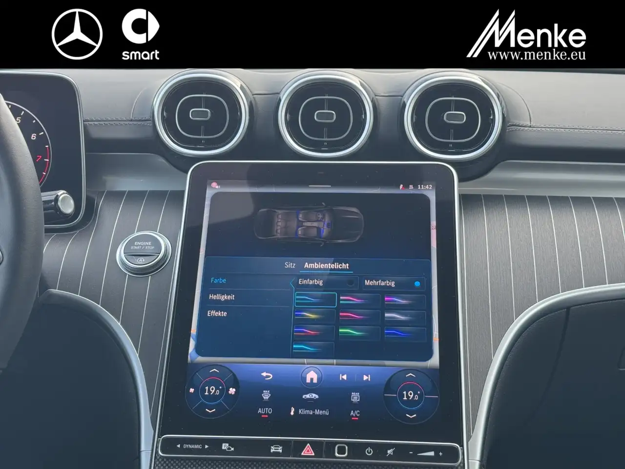 Mercedes-Benz C 200 Burmester+Digital-L+360+Ambiente+Carplay — Galerie du véhicule 16