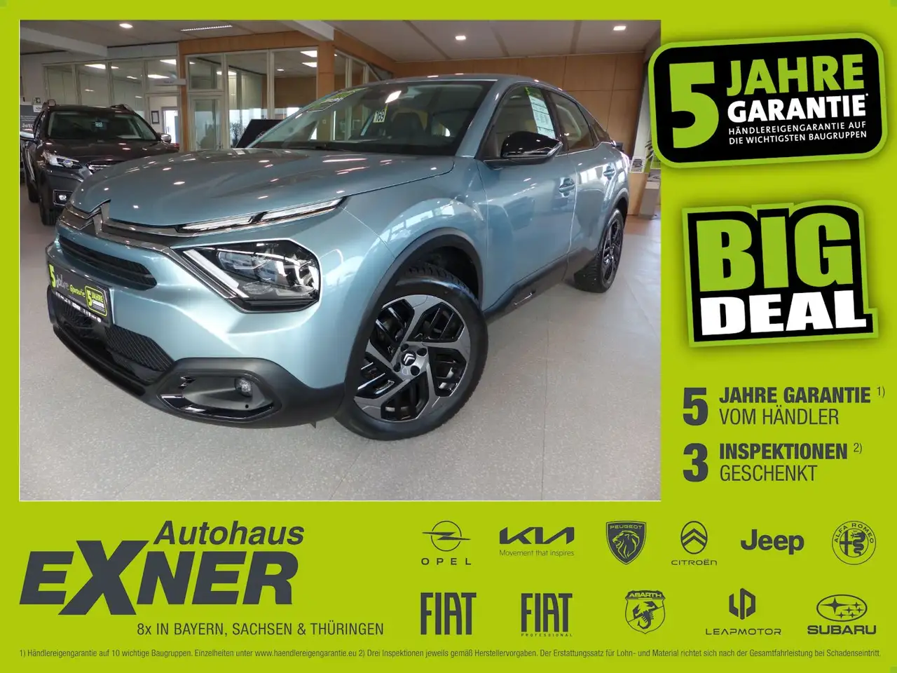 Citroen C4 1.2 PURE TECH LED+2xKlima+Kam.+KlimaA+LM+PDC — Gera