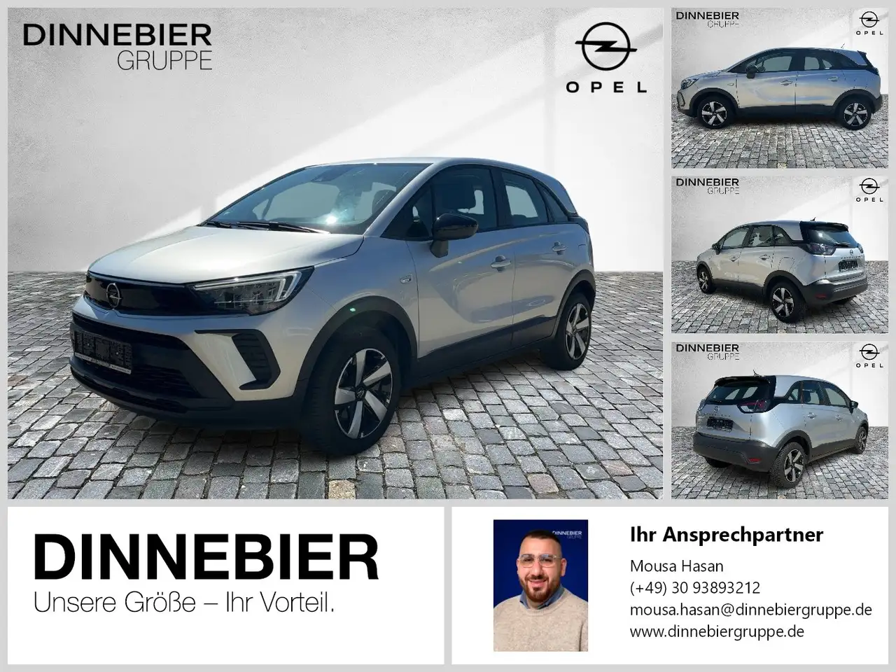 Opel Crossland 1.2 Enjoy LED+Kamera+Winterpaket — Berlin