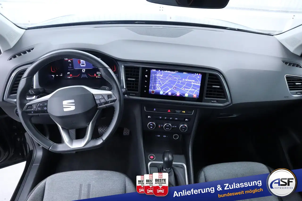 SEAT Ateca Style #Navi #Kamera hi #ACC #Sprachst. 110 kW (... — معرض صور السيارة 19
