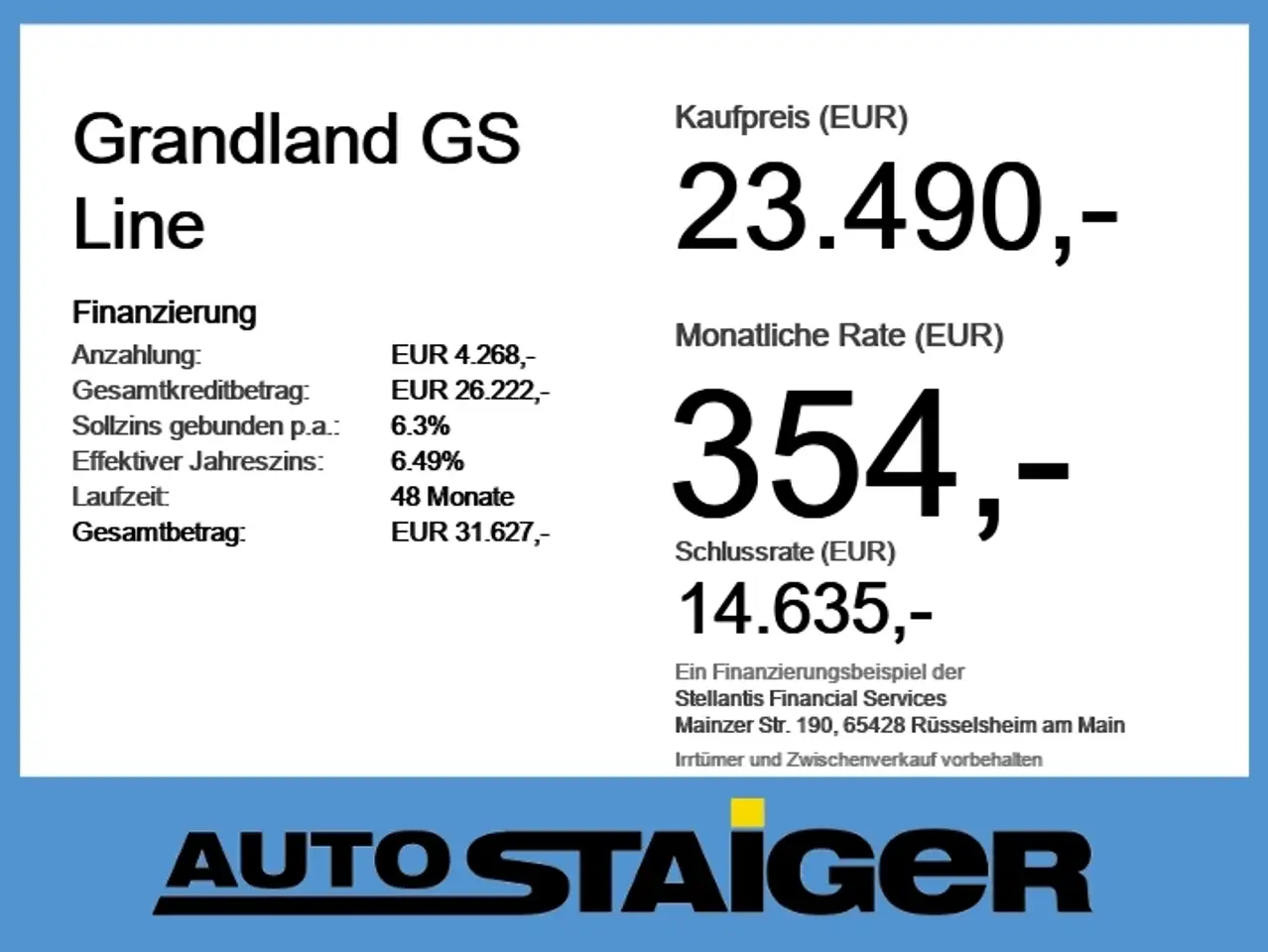 Opel Grandland GS Line Automatik*Parksens*Sitzheizung — Galería del vehículo 6