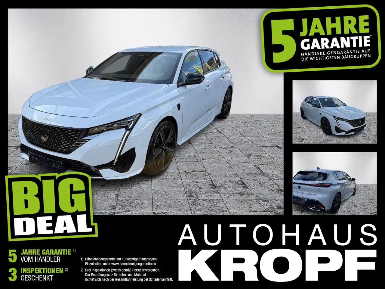Peugeot 308 1.2 PureTech 130 GT ACC+LED+Navi+SHZ+2xKlima — Roth