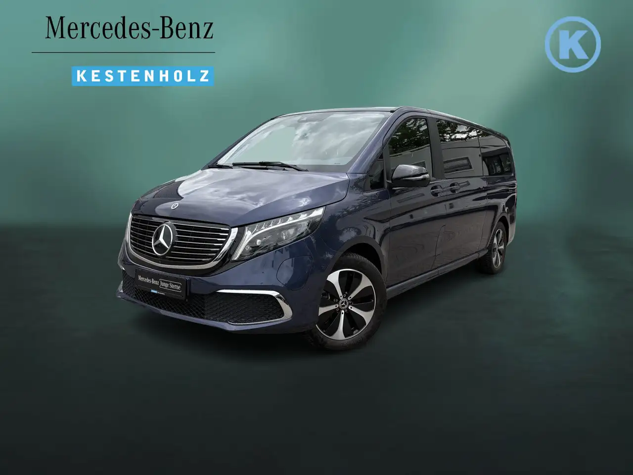 Mercedes-Benz EQV 300 EQV 300 AVANTGARDE XL 360°+SITZKLIMA+EASYPACK LED — معرض صور السيارة 2