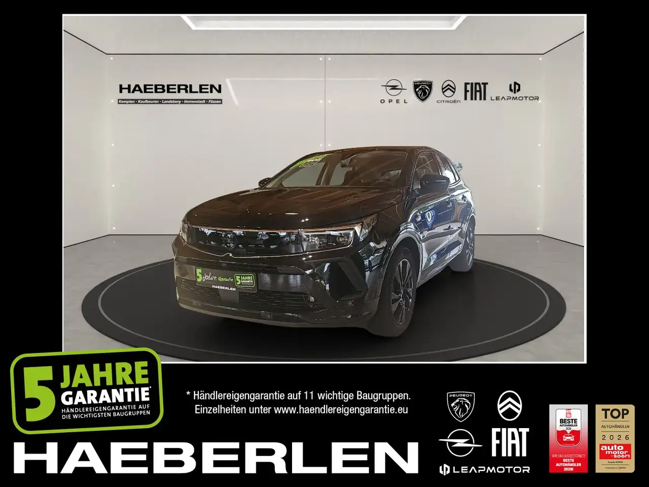 Opel Grandland 1.2 Turbo GS Line Alcantara+LED+SHZ+LM — Füssen