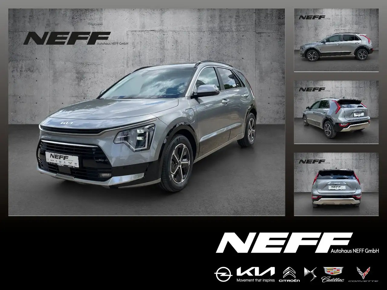 Kia Niro 1.6 Spirit ACC+LED+Navi+SHZ+2xKlima+4xSHZ — Heilbronn