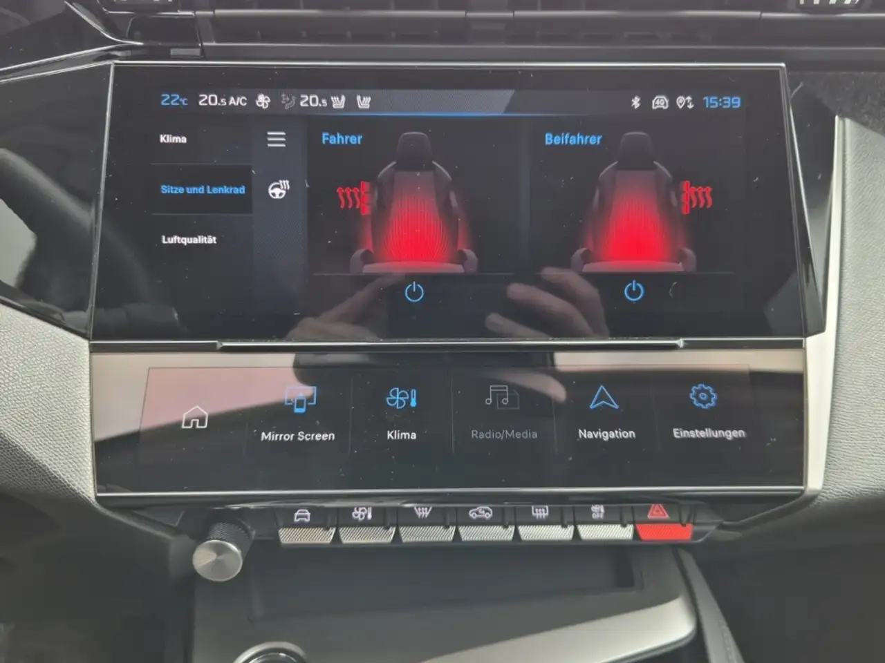 Peugeot 408 Allure PureTech 130 EAT8 Navi Memory Sitze 360 Kam — معرض صور السيارة 16