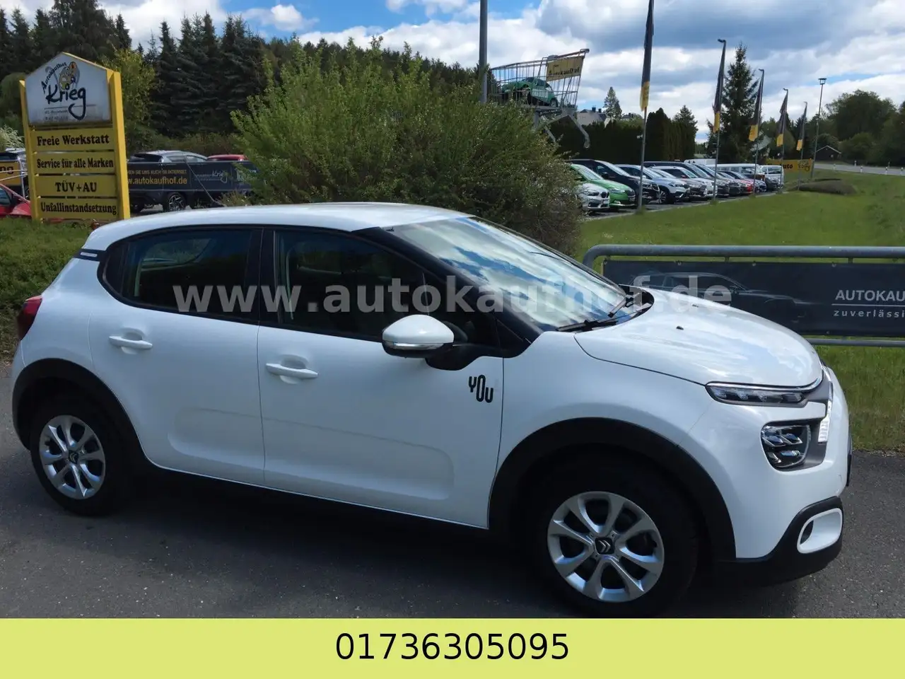 Citroen C3 YOU, LED , PDC, Topzustand ! — Mechelgrün