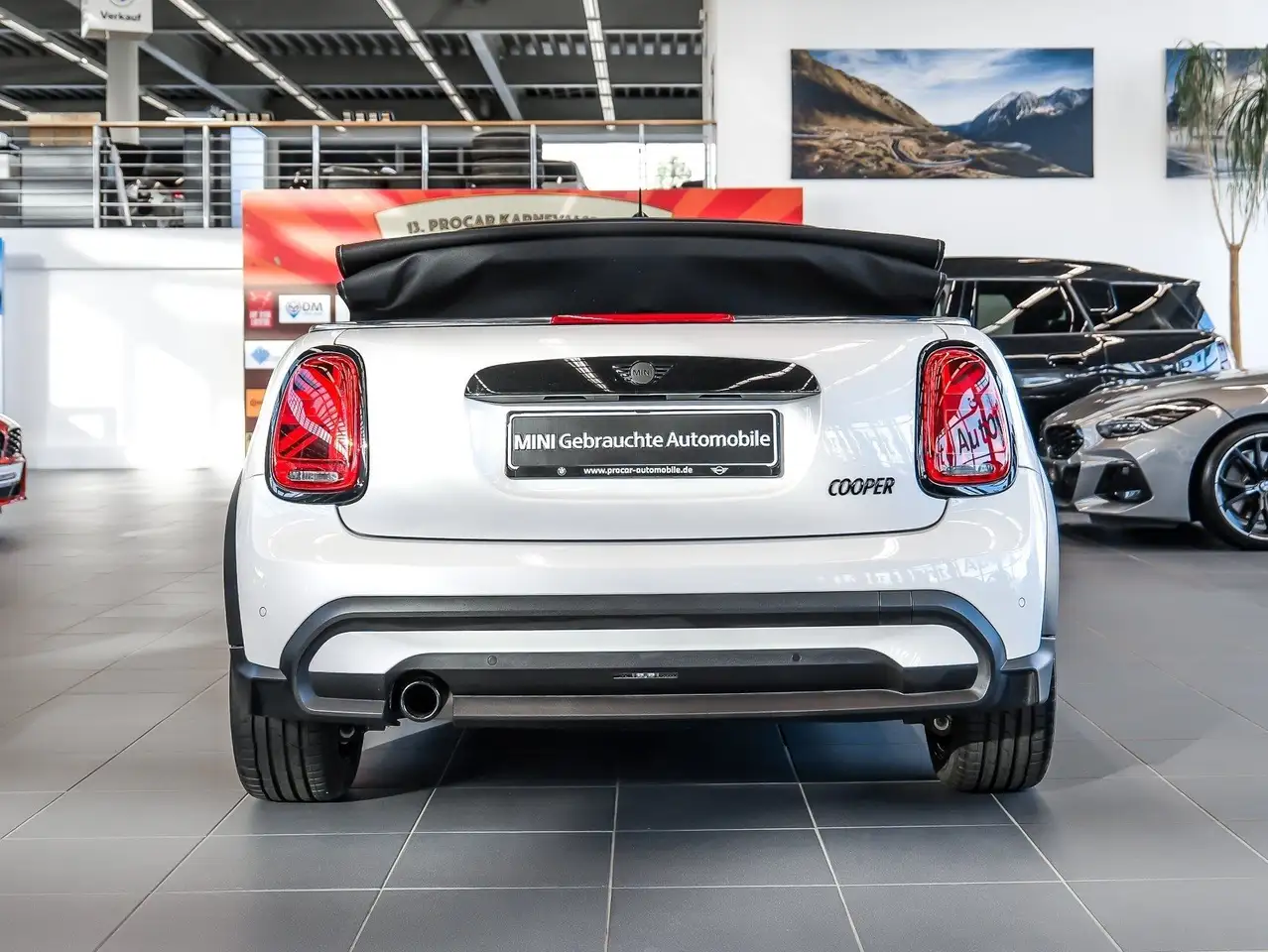 MINI Cooper C Cabrio Cooper C Cabrio LED PDC V+H DAB Tempomat Klima — معرض صور السيارة 11