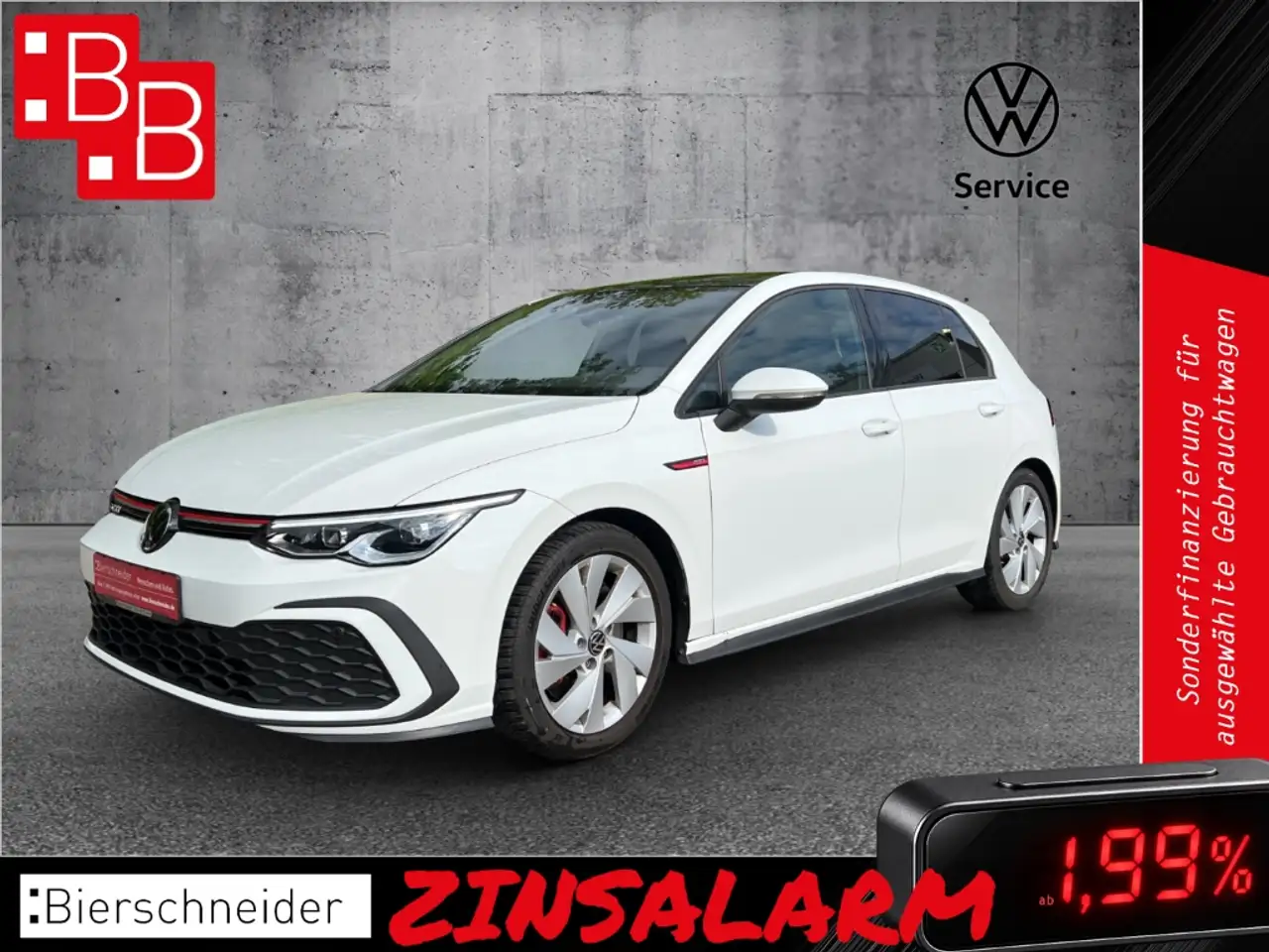 Volkswagen Golf GTI 8 2.0 TSI DSG PANO 18 AHK ACC KAMERA SHZ — Treuchtlingen