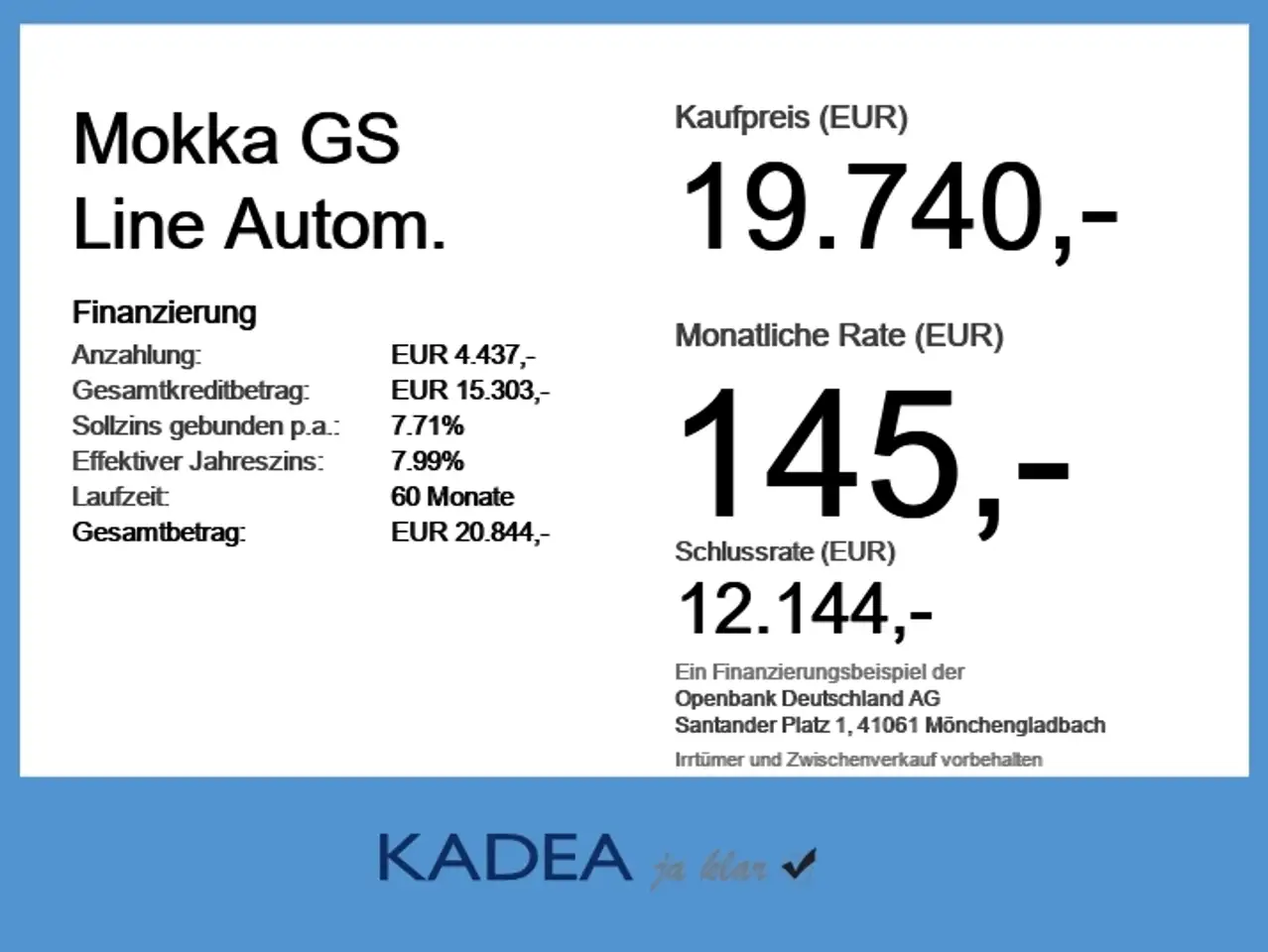 Opel Mokka GS Line Autom. | ACC | LED | Navi | Kamera — معرض صور السيارة 6