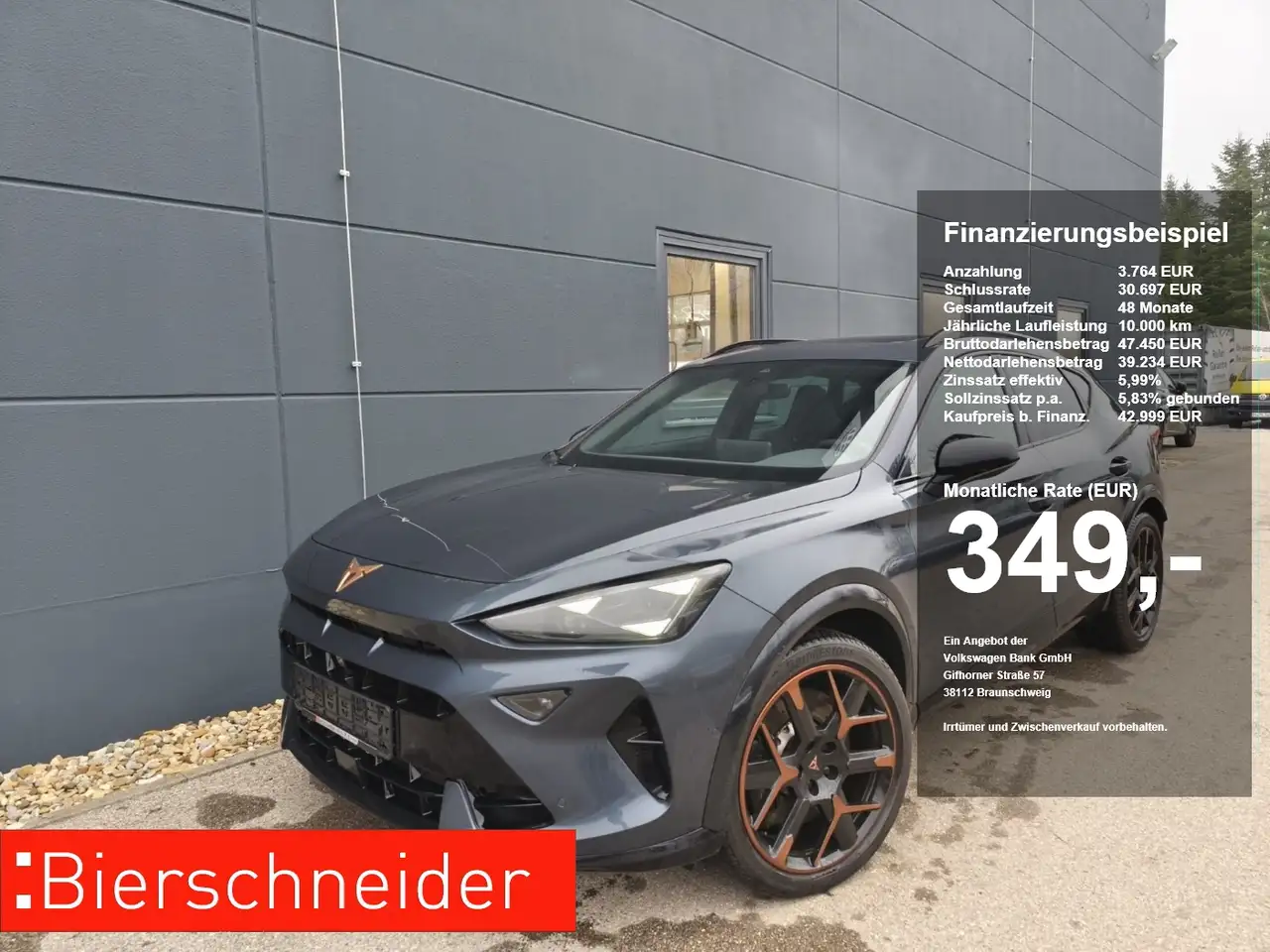 CUPRA Formentor 333 VZ AKRAPOVIC SKYLINE Sennheiser MATRIX — Riedenburg
