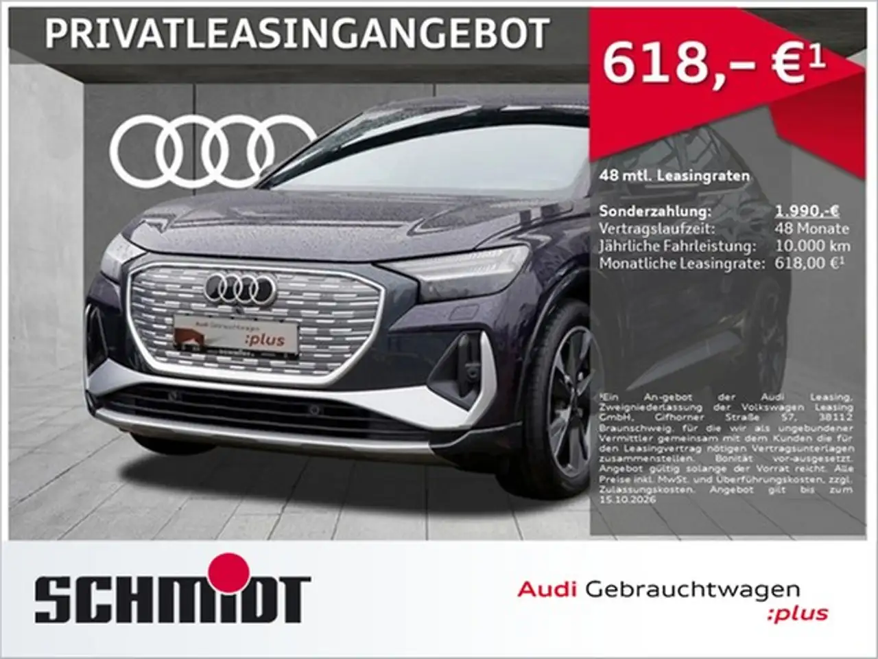 Audi Q4 e-tron Sportback 40 S line AHK Matrix LED SONOS Navi P... — Lünen
