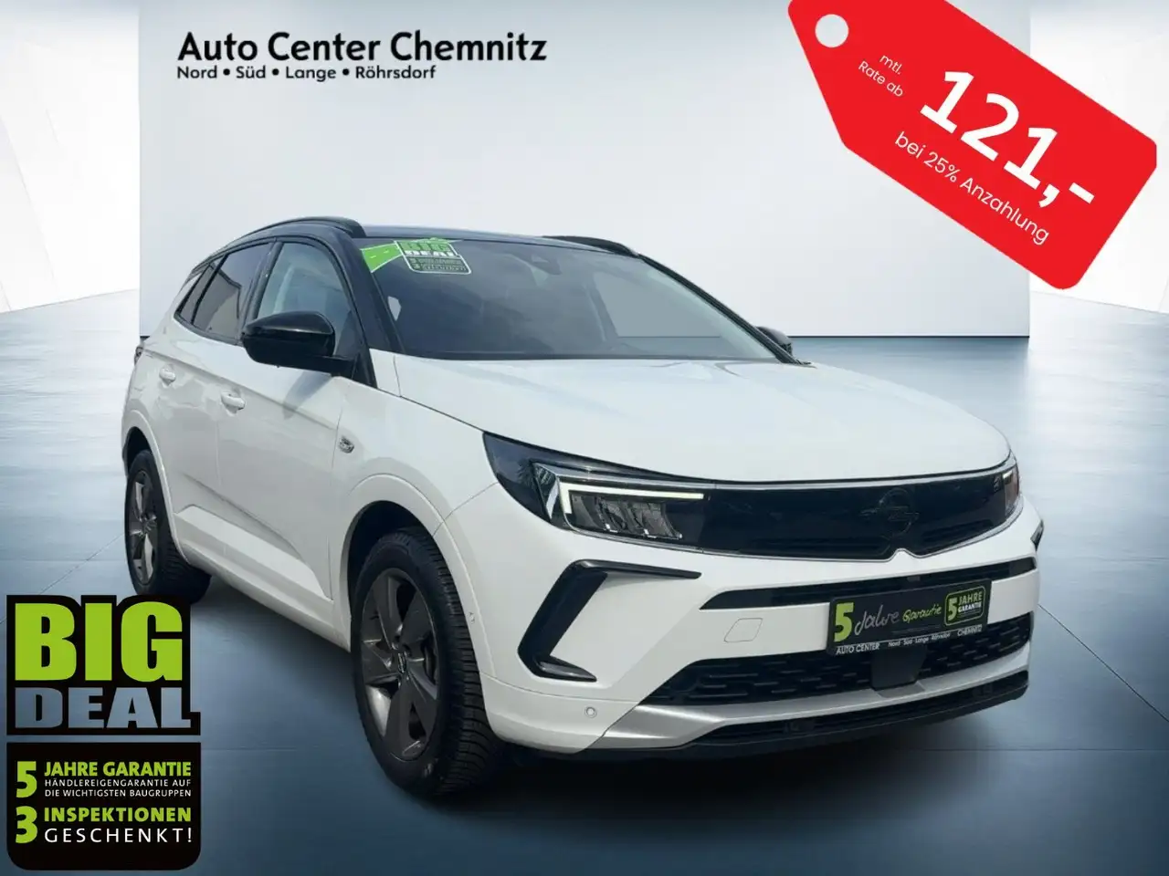 Opel Grandland 1.2 Enjoy LED/Teilleder/SHZ/LHZ/Kamera — Chemnitz