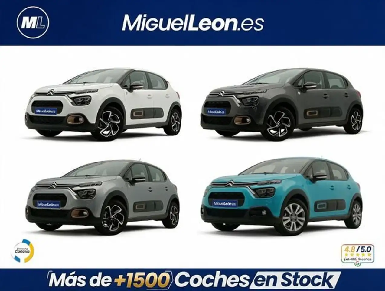 Citroen C3 PureTech 60KW (83CV) Plus — LAS PALMAS DE GRAN CANARIA, Las Palmas