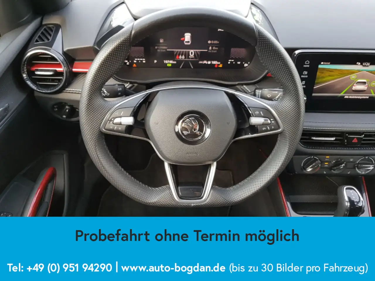 Skoda Fabia Monte Carlo adapt.Temp.*Android/Apple*LED*SHZ — معرض صور السيارة 5